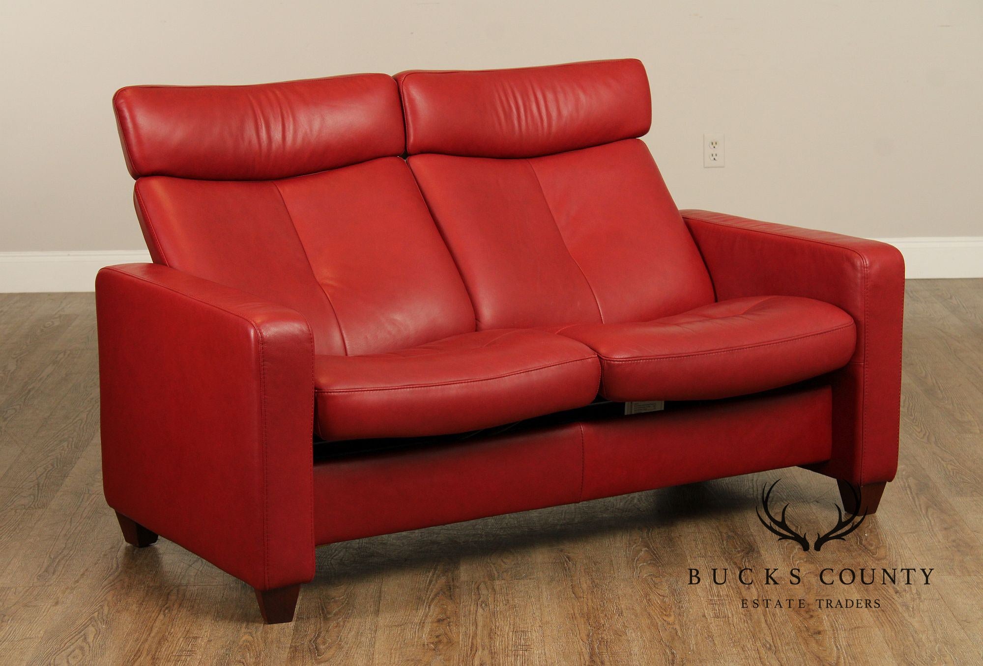 Ekornes Stressless Leather 'Arion' Loveseat