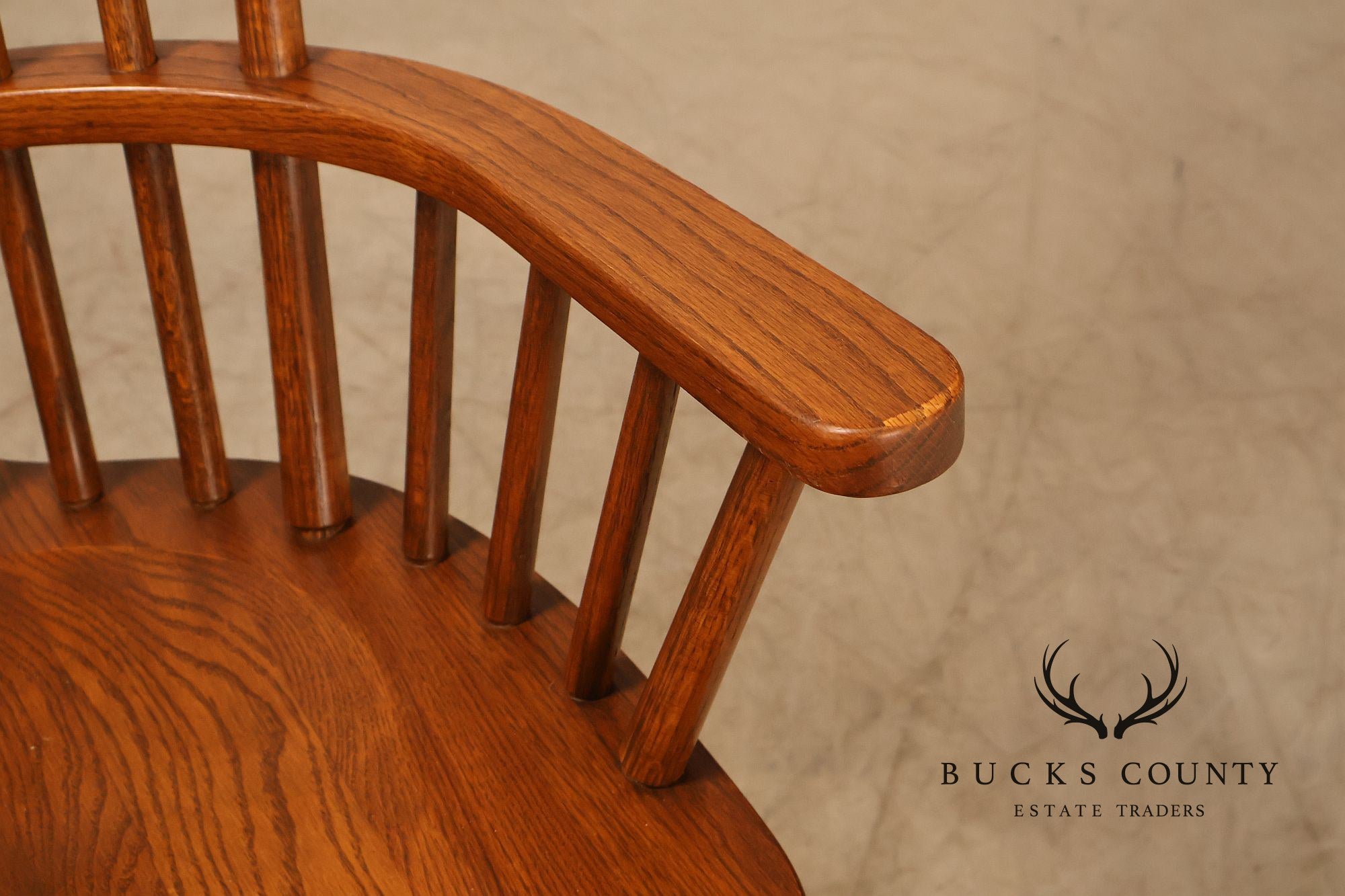 Richardson Brothers Pair Of Welsh Style Oak Armchairs
