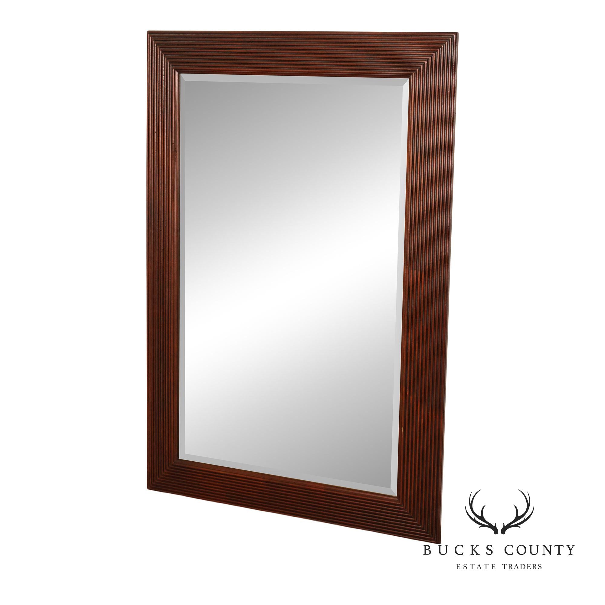 Ethan Allen 'British Classics' Reeded Frame Wall Mirror