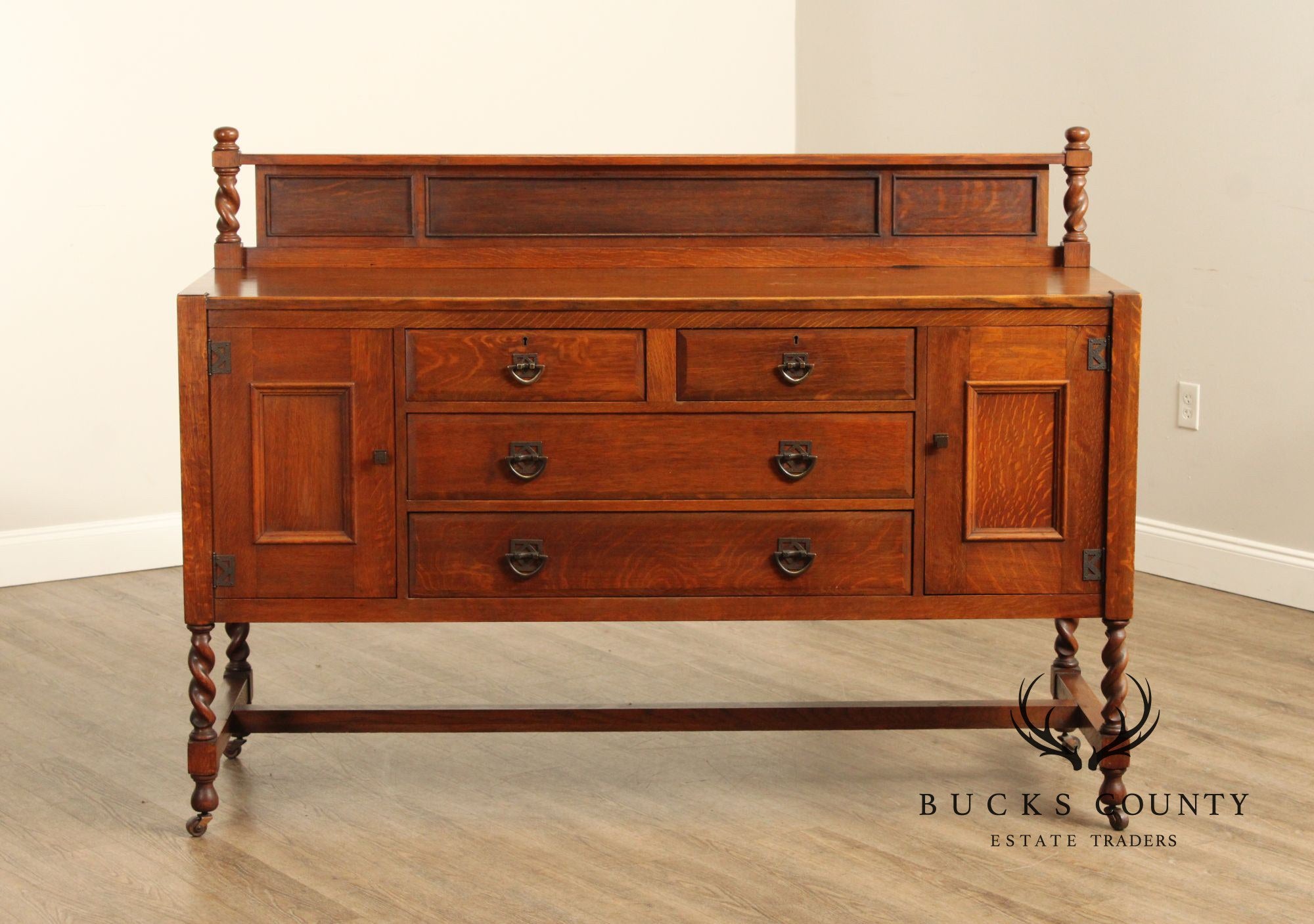 Stickley Brothers Antique Oak Sideboard