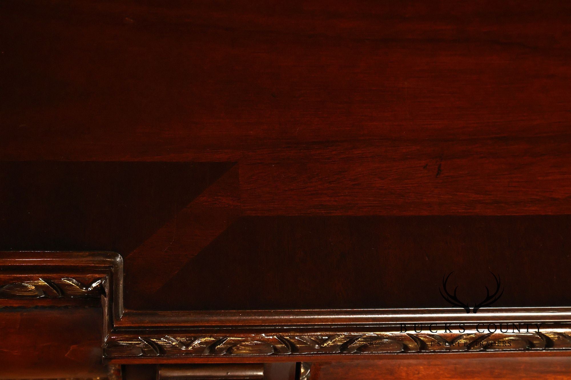 Century Furniture Georgian Style Mahogany Console Sideboard