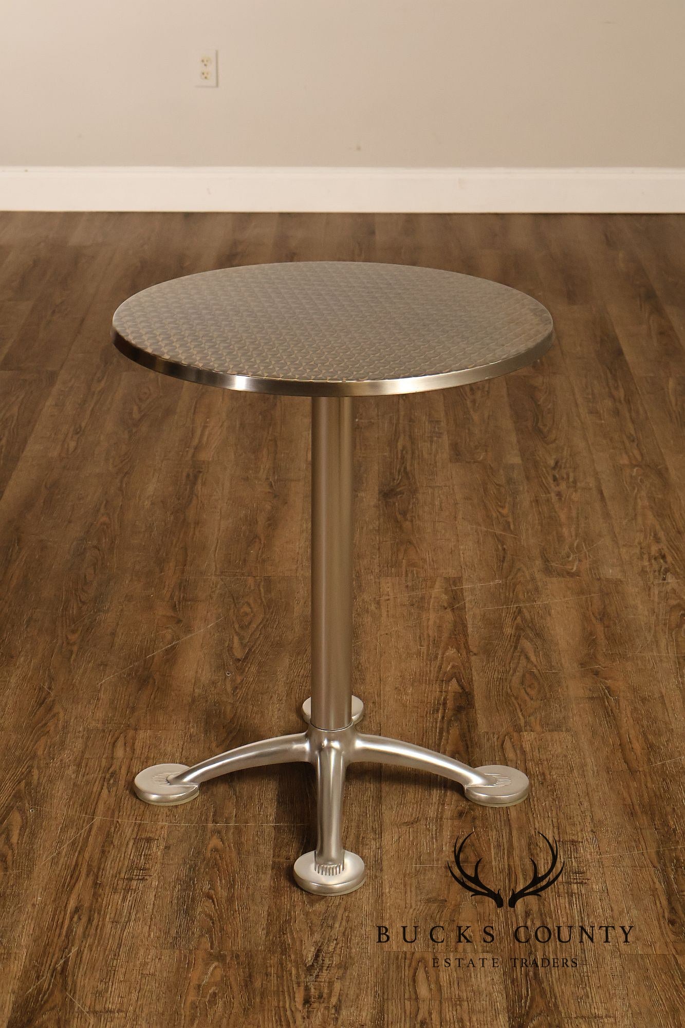 Knoll Polished Aluminum 'Amat 3' Side Table