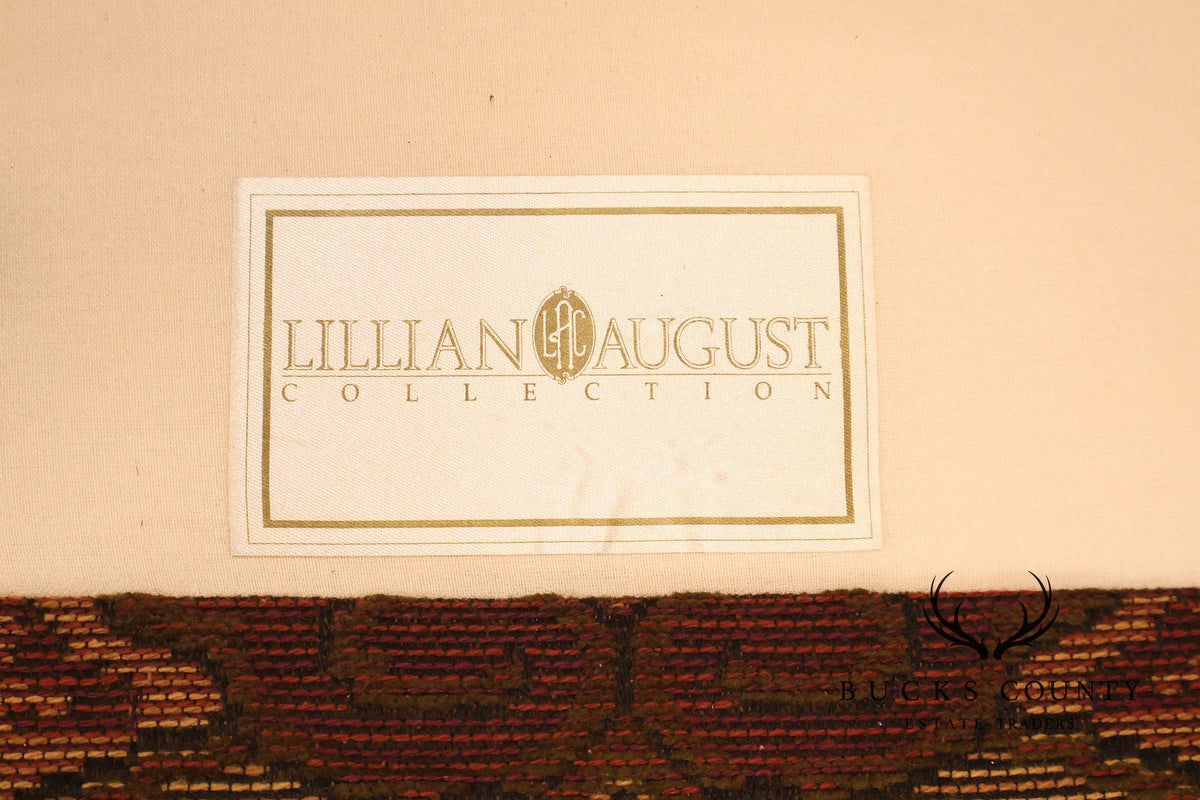 Lillian August Collection Oversized Paisley Upholstered Armchair