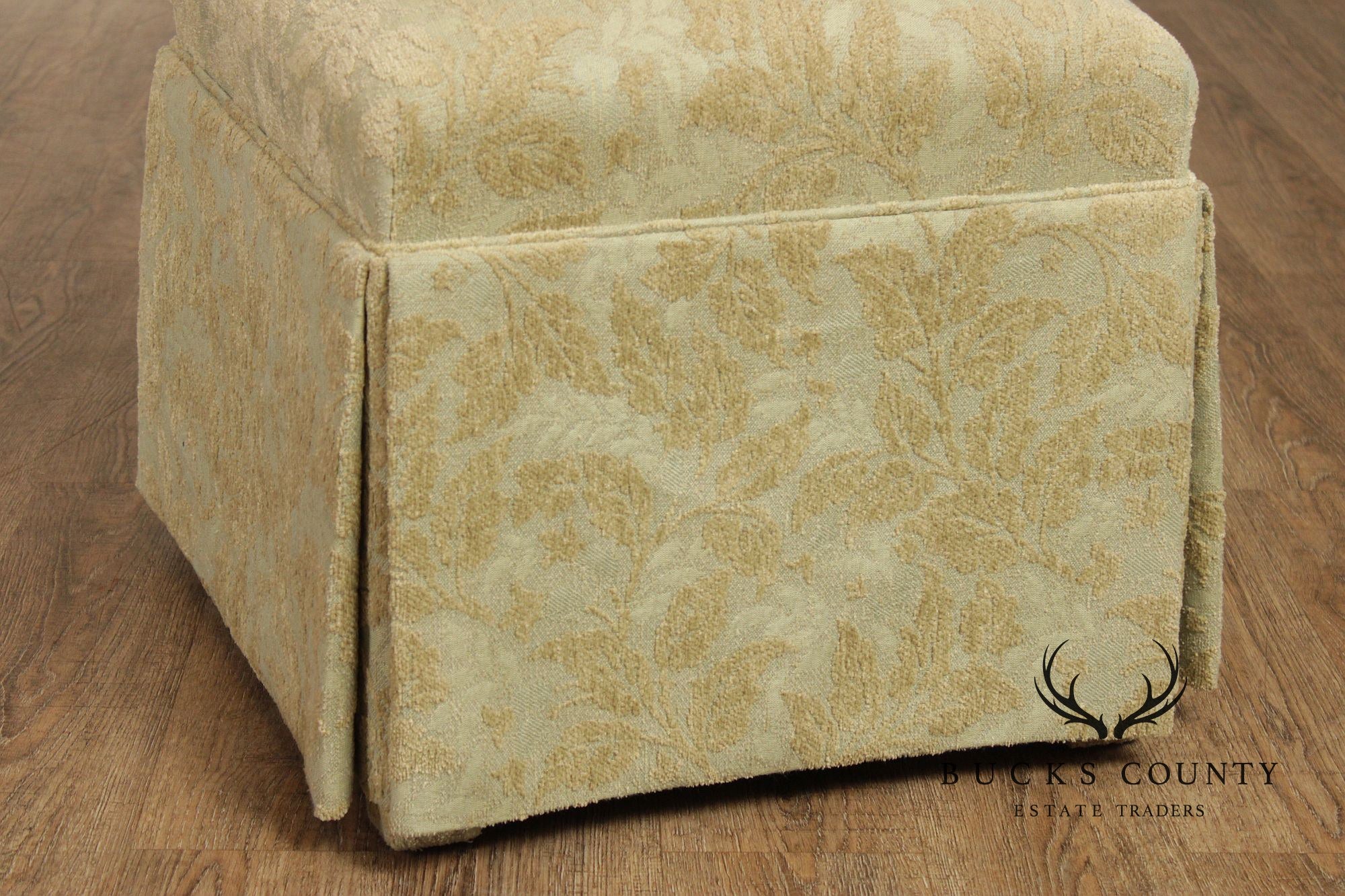 Pair of Upholstered Slipper Dining  Side Chairs