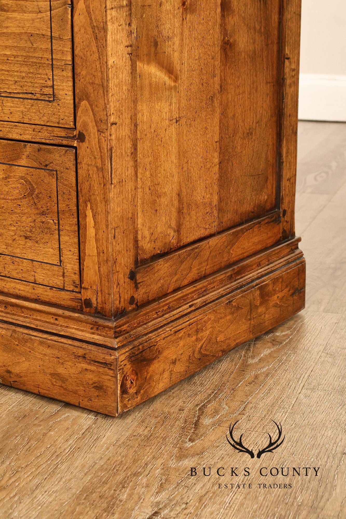 Guy Chaddock Melrose Collection Rustic Three Drawer Nightstand