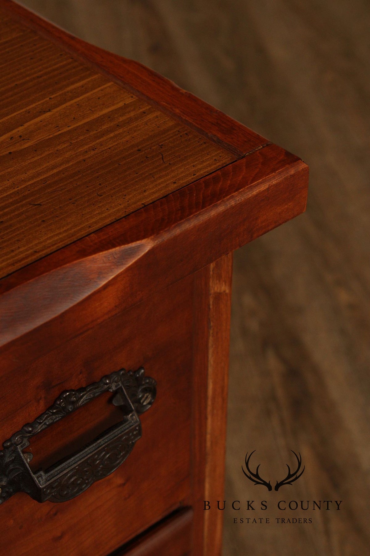 Vintage Apothecary Style Fifteen-Drawer Wood Storage Cabinet