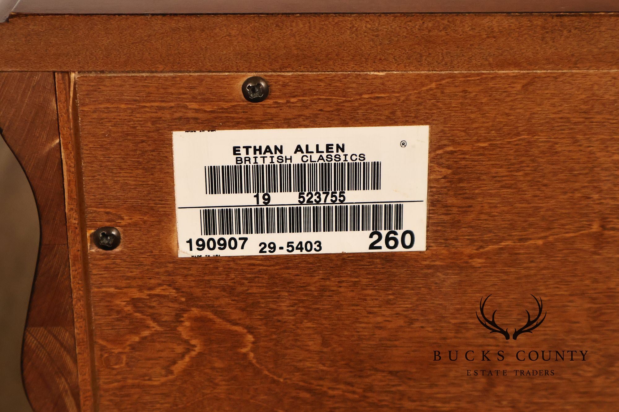 Ethan Allen 'British Classics'  Double Dresser