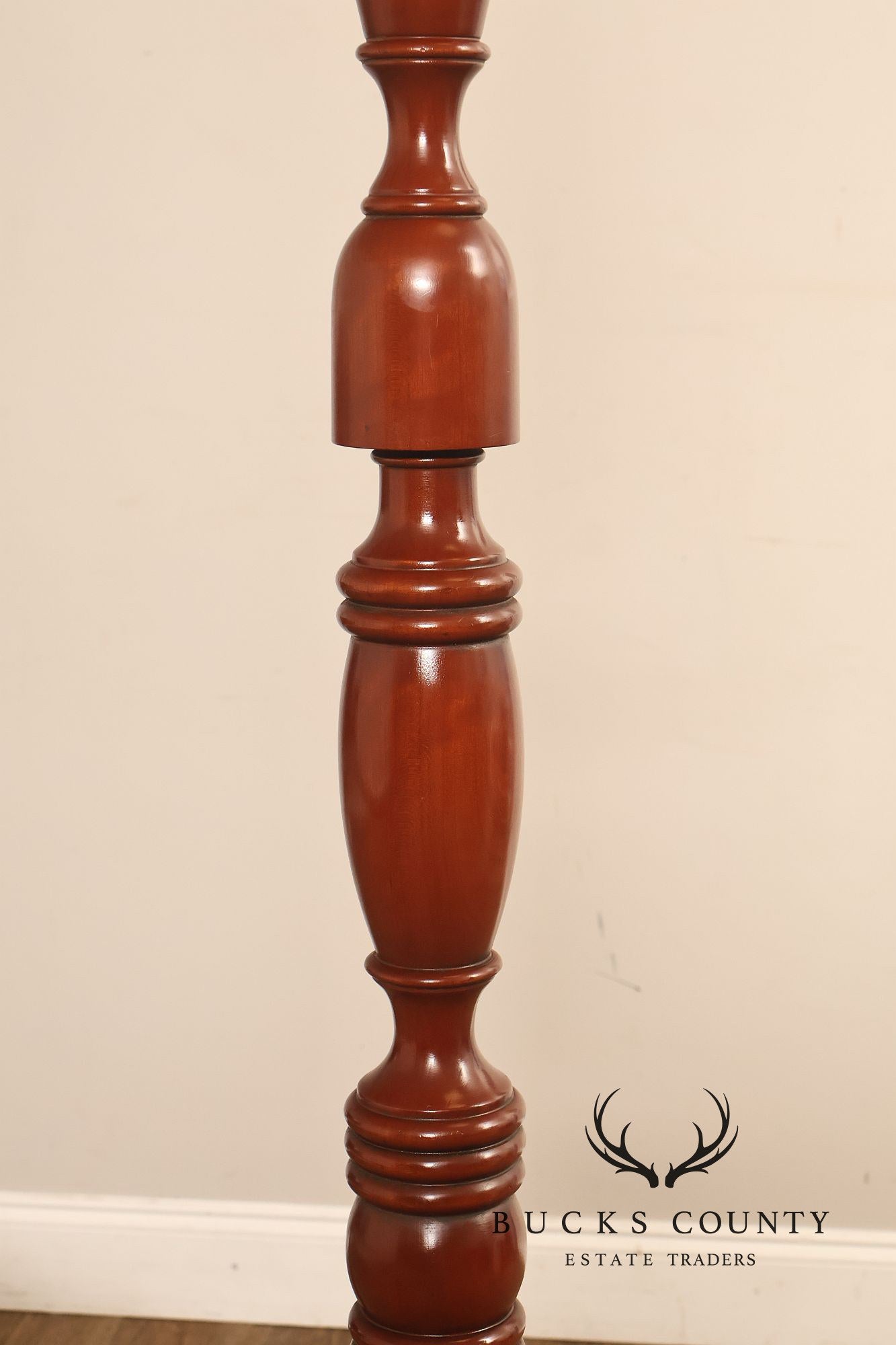 Andersen & Stauffer Sheraton Style Cherry Full Size Tall Post Canopy Bed