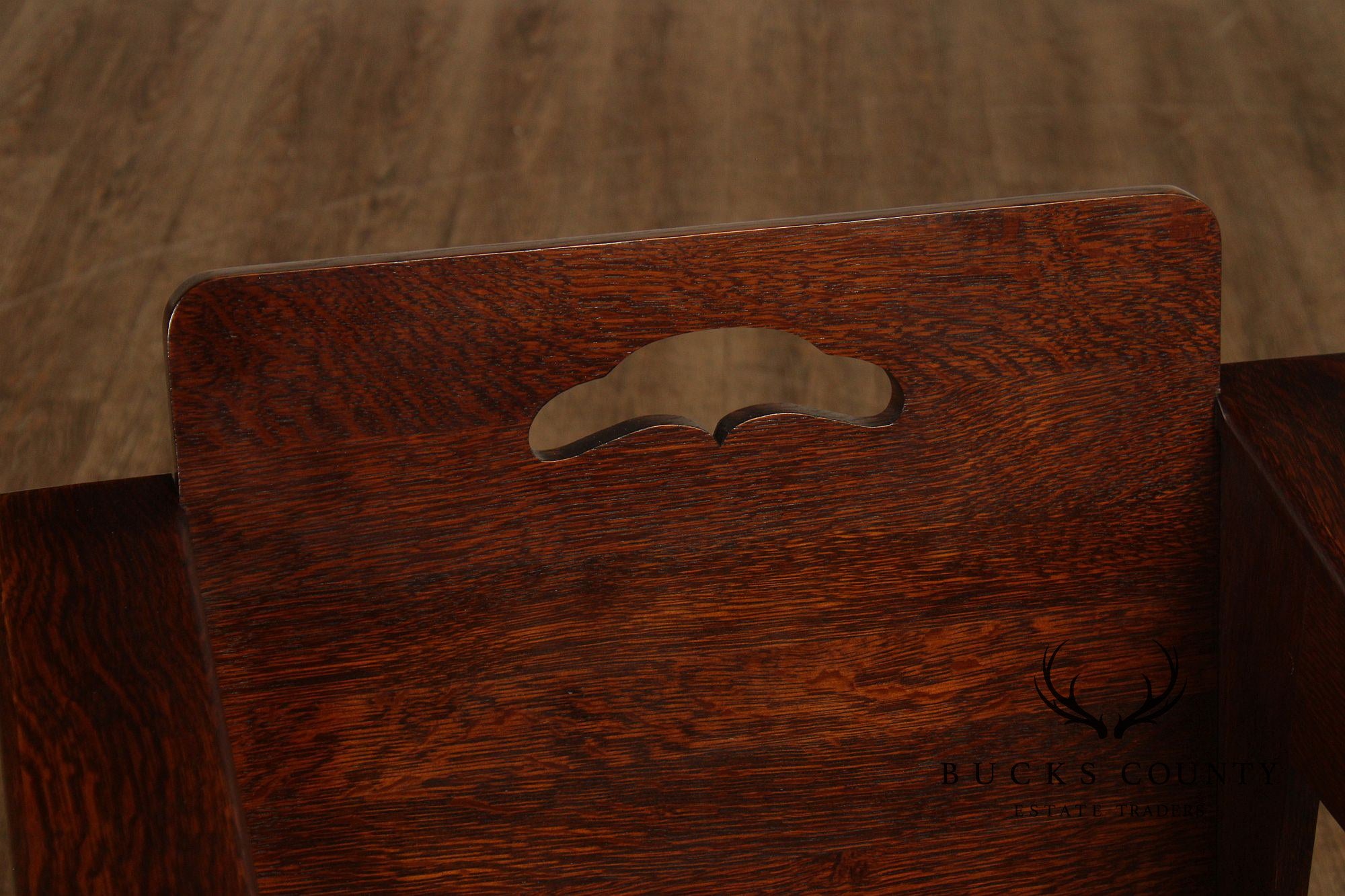 Stickley Mission Collection Limbert Style Oak Cafe Chair