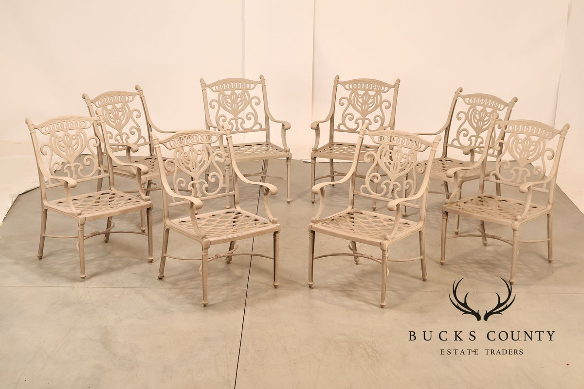 Hanamint Set of Eight 'Grand Tuscany' Outdoor Dining Chairs
