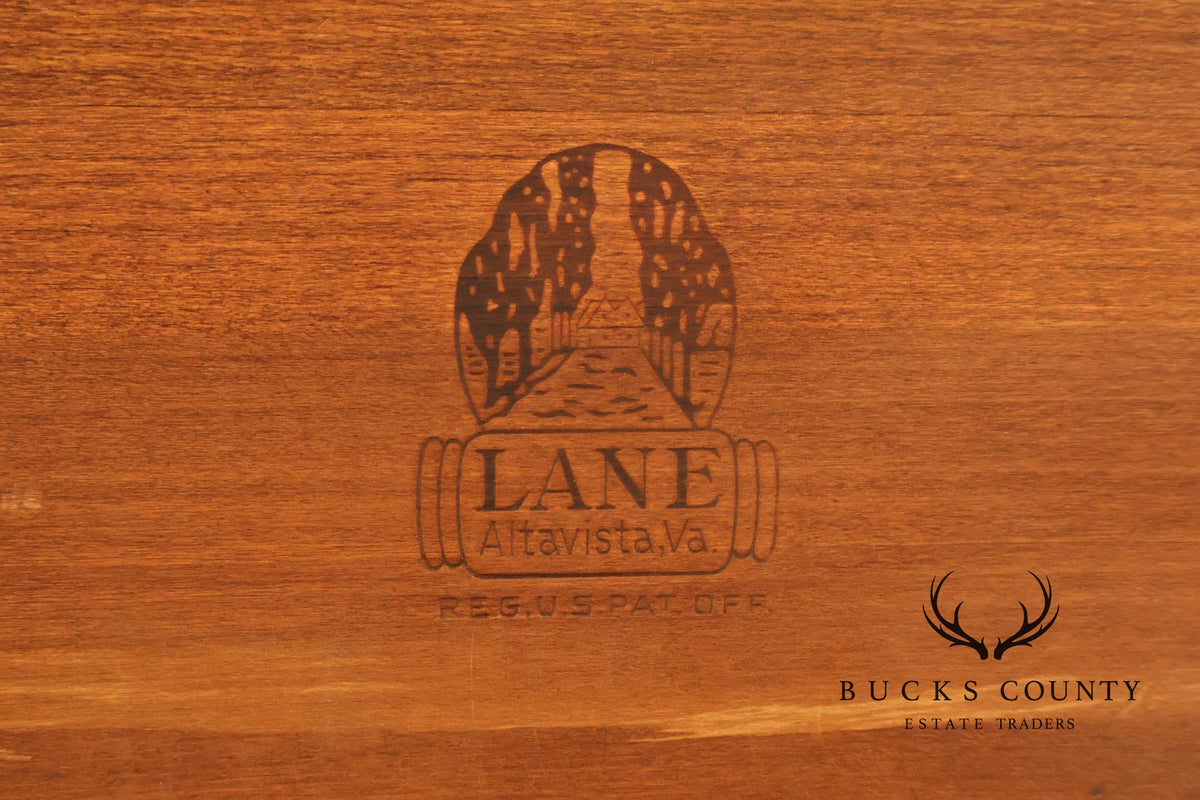 Lane 'Acclaim' Mid Century Modern Walnut and Oak End Table