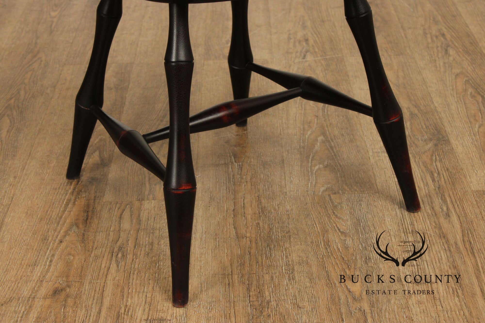 D.R. Dimes Ebonized Windsor Chair