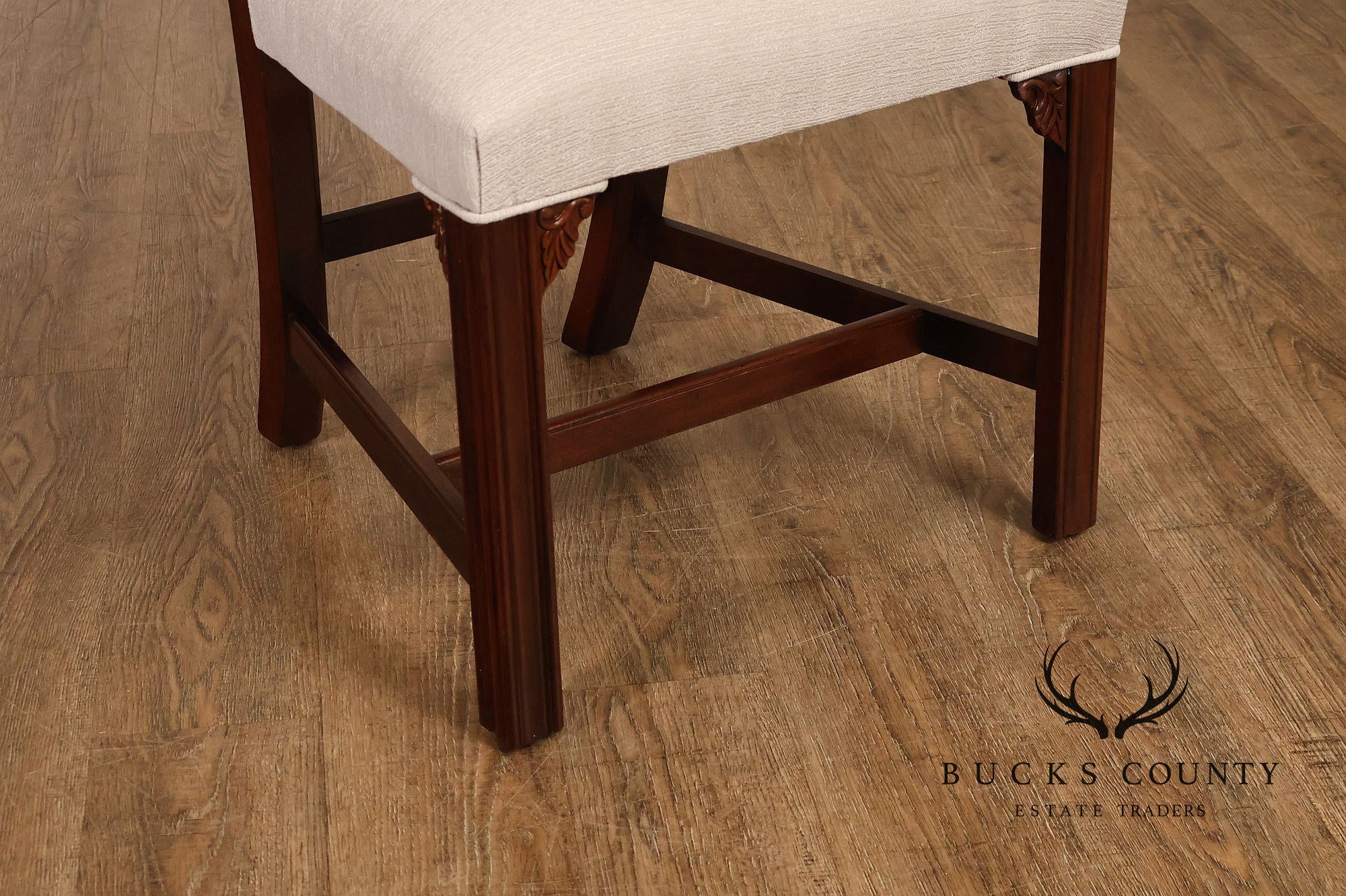 Chippendale Style Set of Six Mahogany Dining Chairs