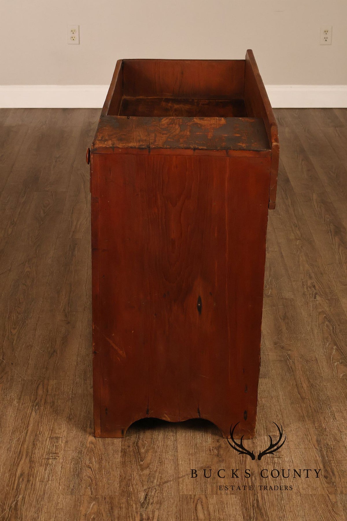Antique Farmhouse Pine Dry Sink