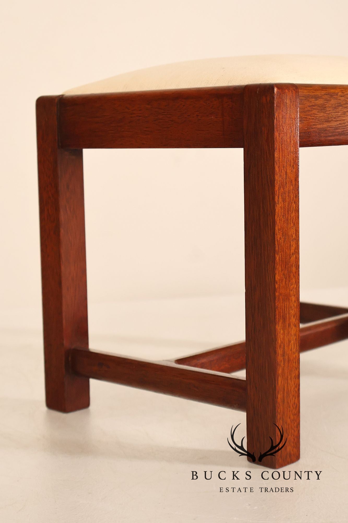 Chippendale Style Mahogany Footstool