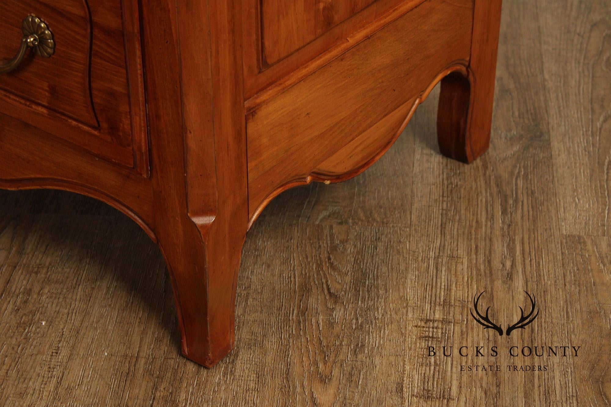 Ethan Allen Legacy Bonnetiere French Provincial Style Maple Armoire