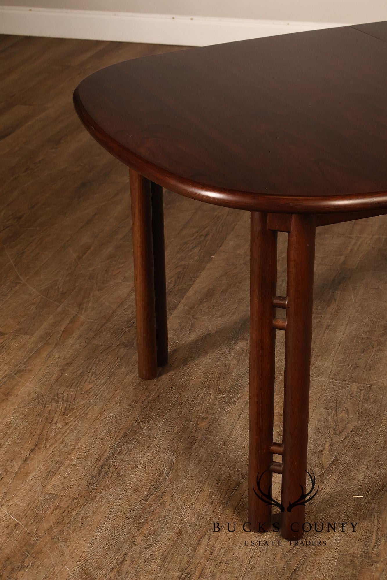 Danish Modern Rosewood Extension Dining Table With Two Leaves By Boltinge