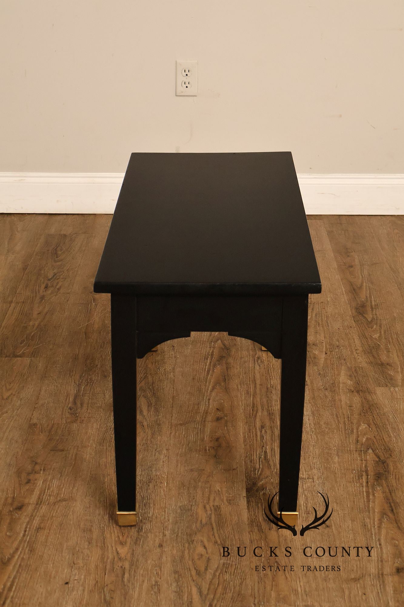 Kurtzman Ebonized Grand Piano And Duet Bench