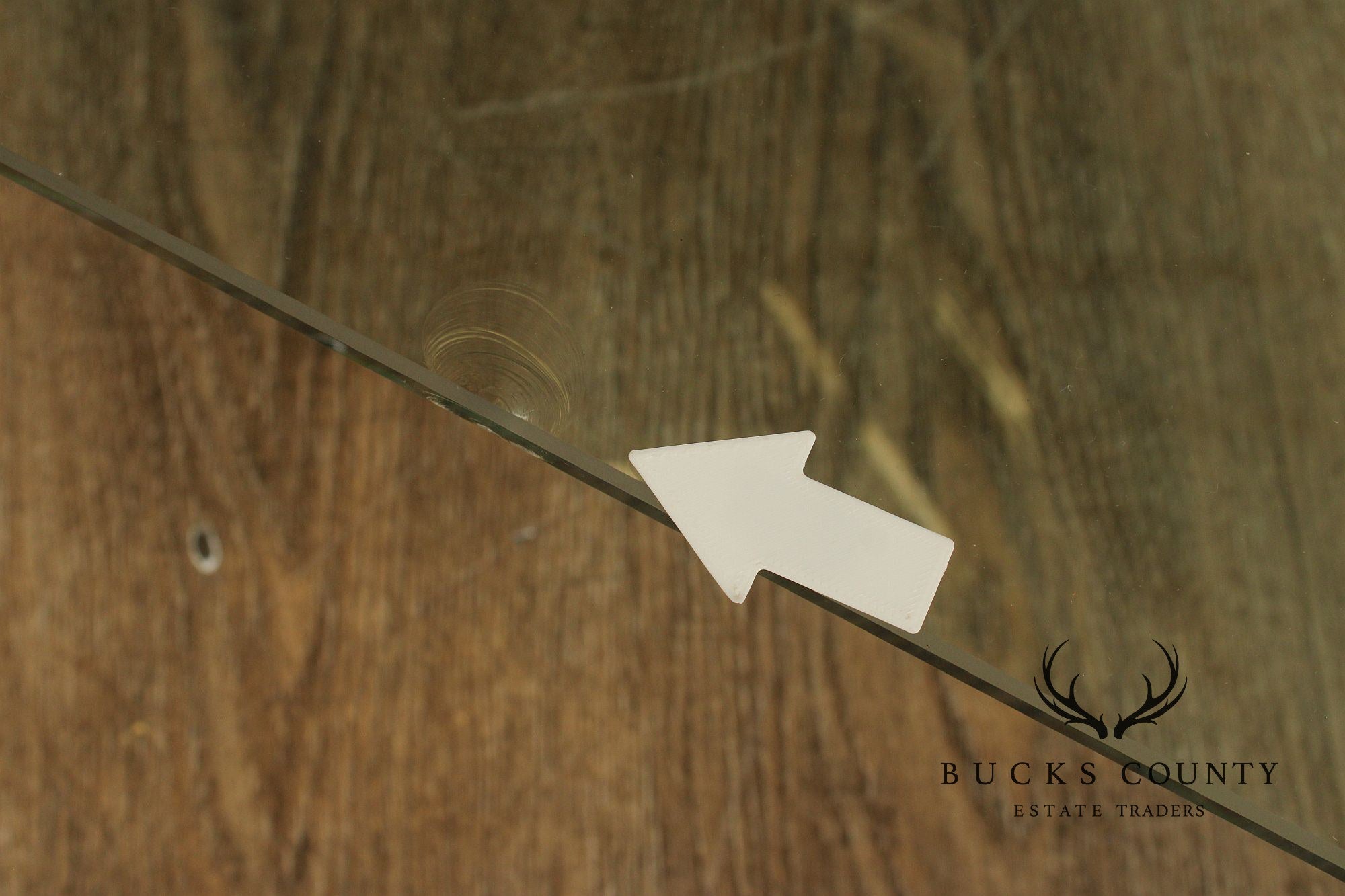 Mid Century Modern Style Chrome & Glass Cart