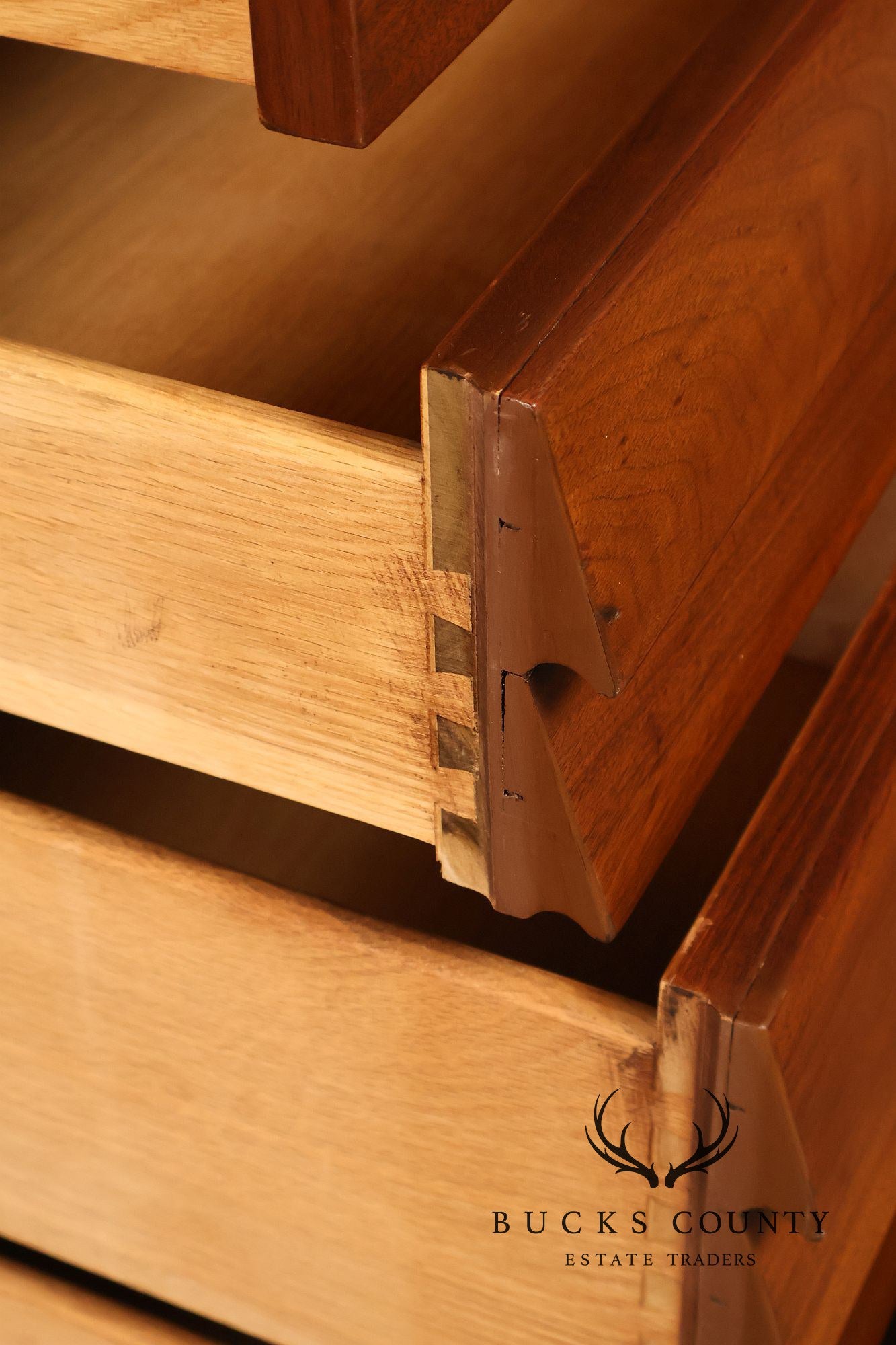 American Of Martinsville Mid Century Modern Walnut High Chest