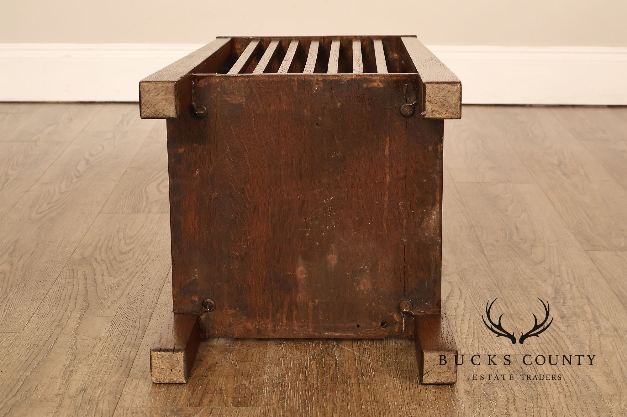 Michigan Chair Company Antique Mission Oak Spindle Side Table