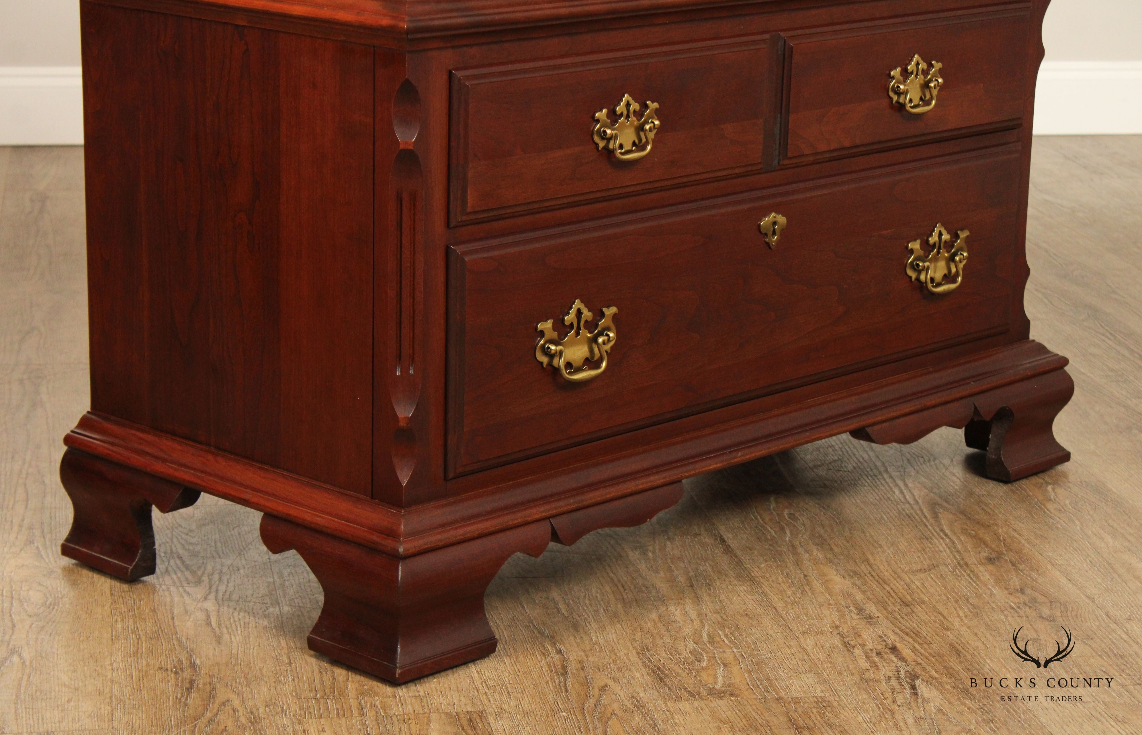 Pennsylvania House Chippendale Style Cherry Tall Chest