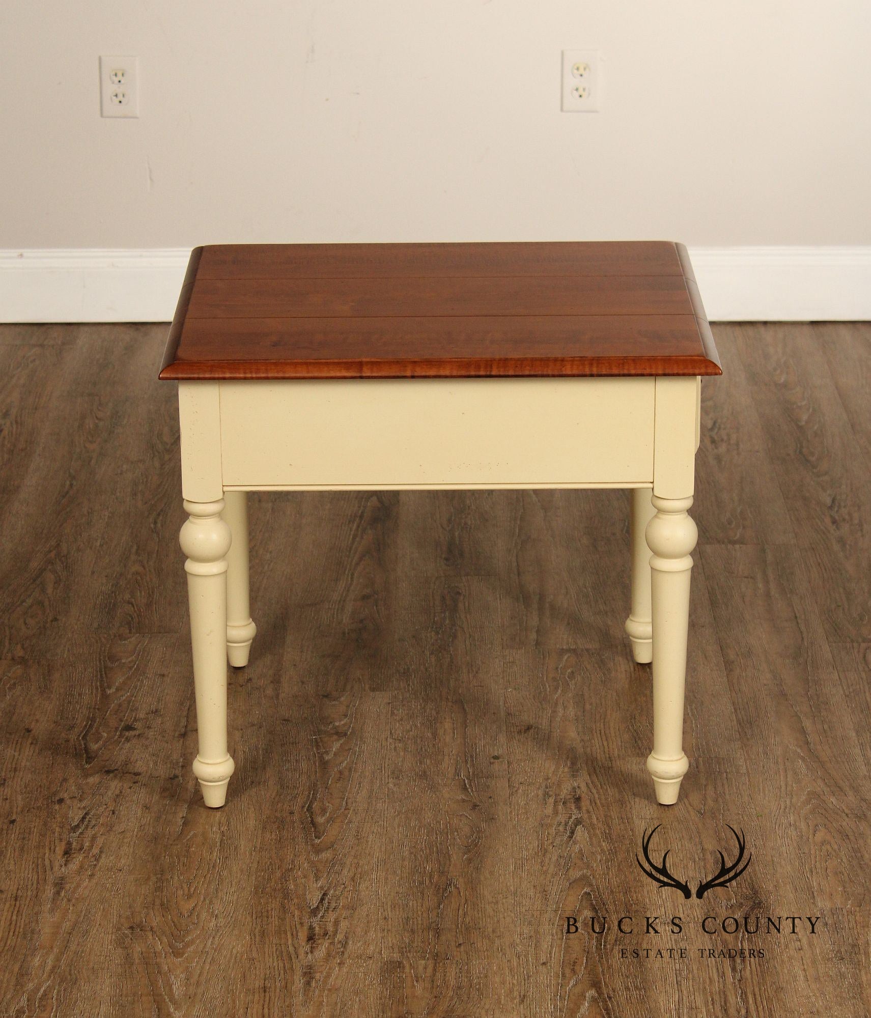 Ethan Allen 'Country Crossings' One-Drawer Side Table