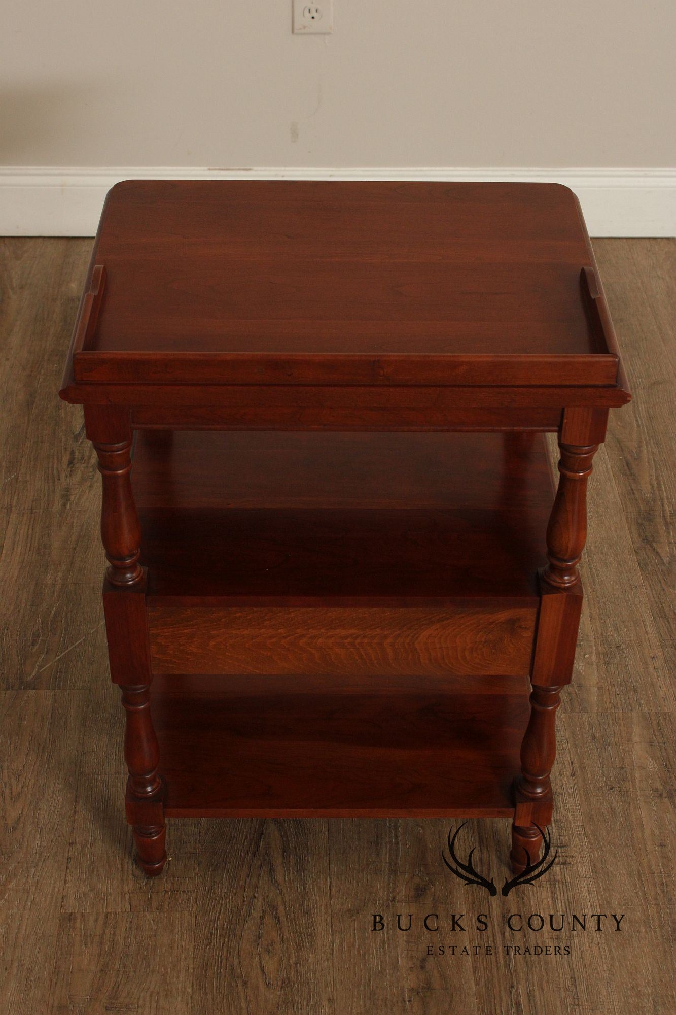 Pennsylvania House Cherry Three-Tier Nightstand