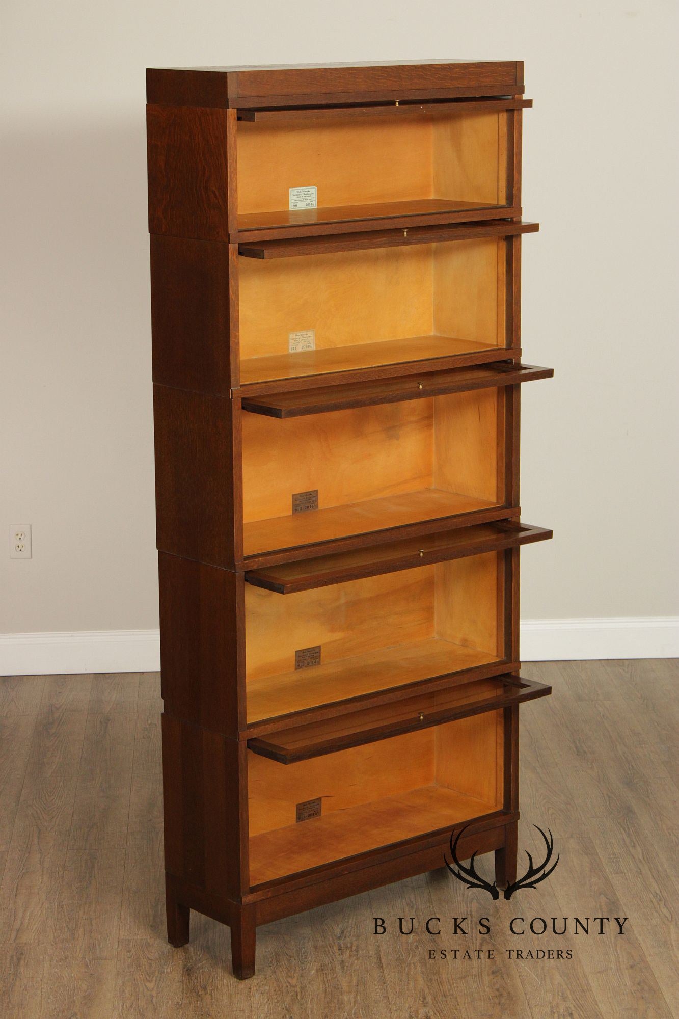 Globe Wernicke Vintage Five Stack Barrister Bookcase