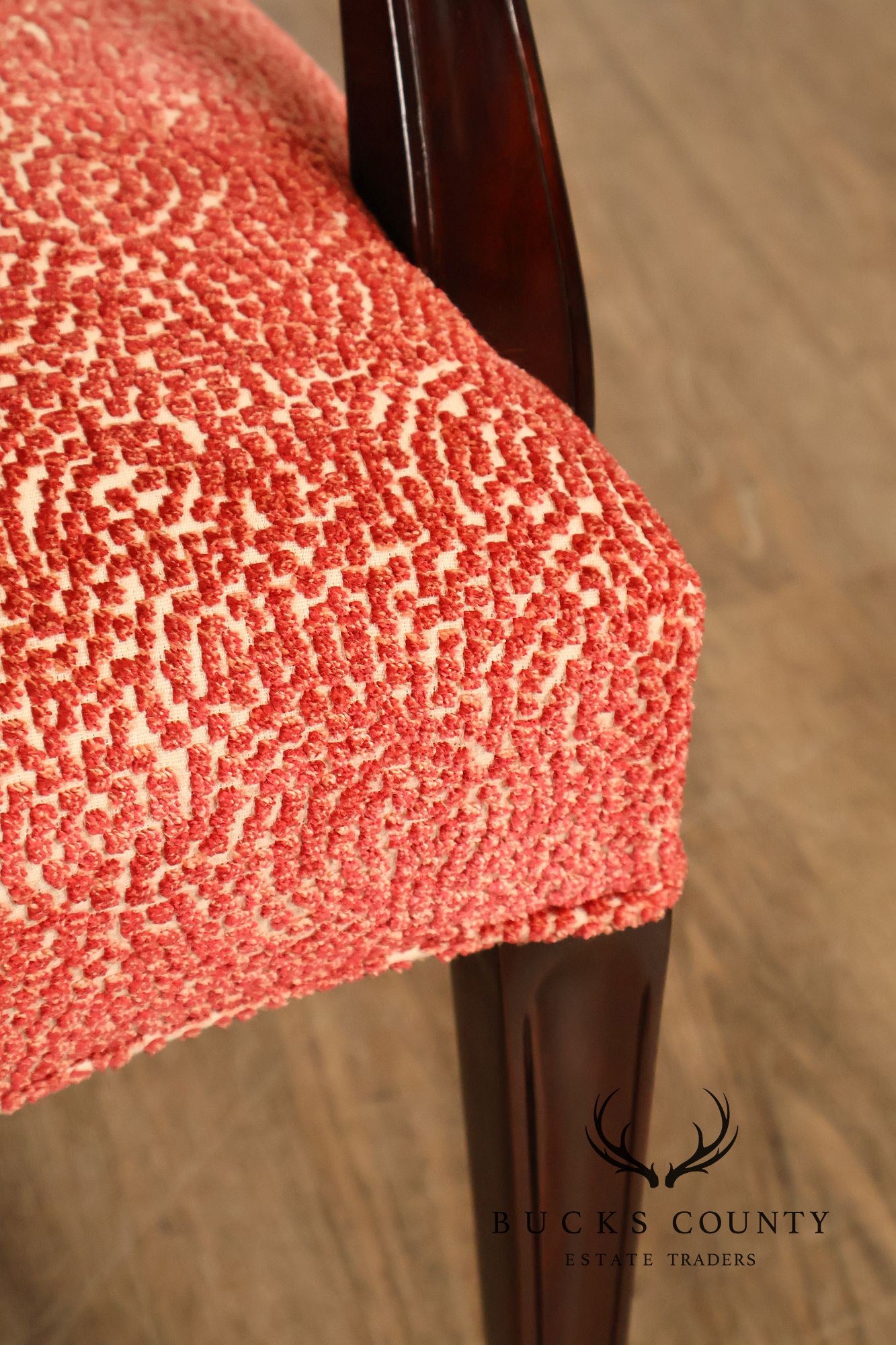 Stickley Federal Mahogany Set Of Eight Shield Back Dining Chairs