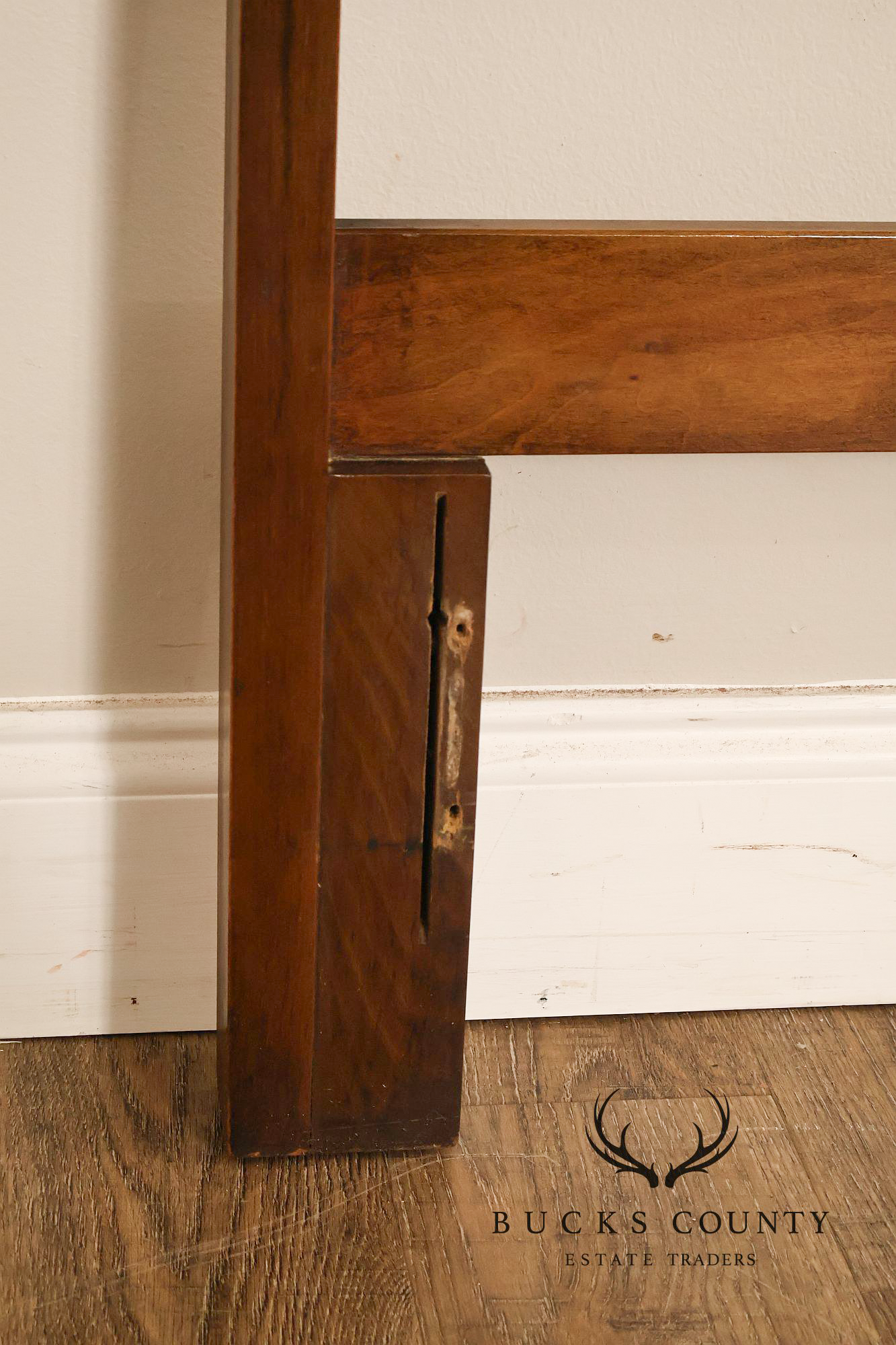 United Furniture Mid Century Diamond Walnut Queen Headboard