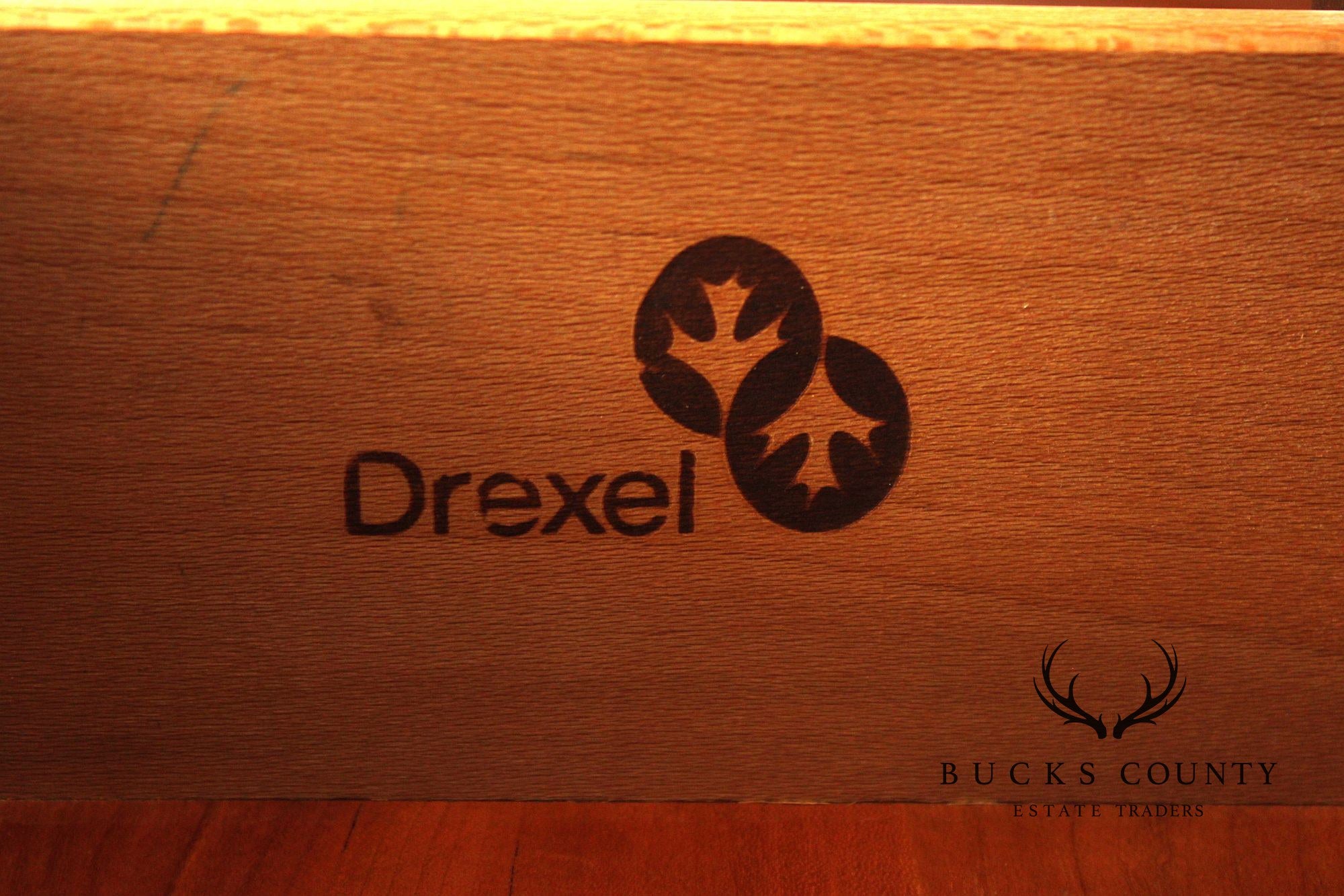 Drexel Chippendale Style Cherry Door Dresser