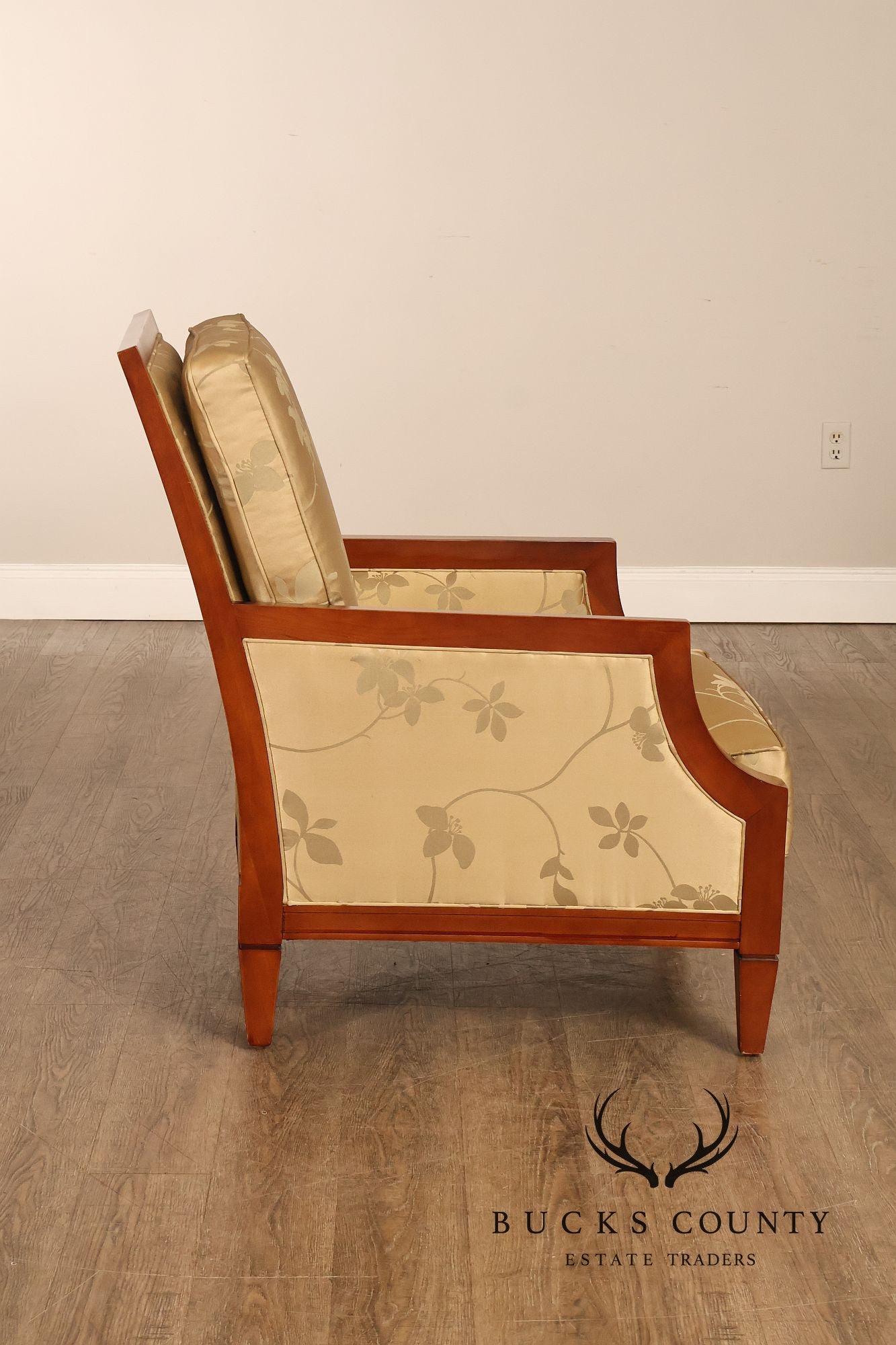 Thomasville Contemporary Pair of Lounge Armchairs