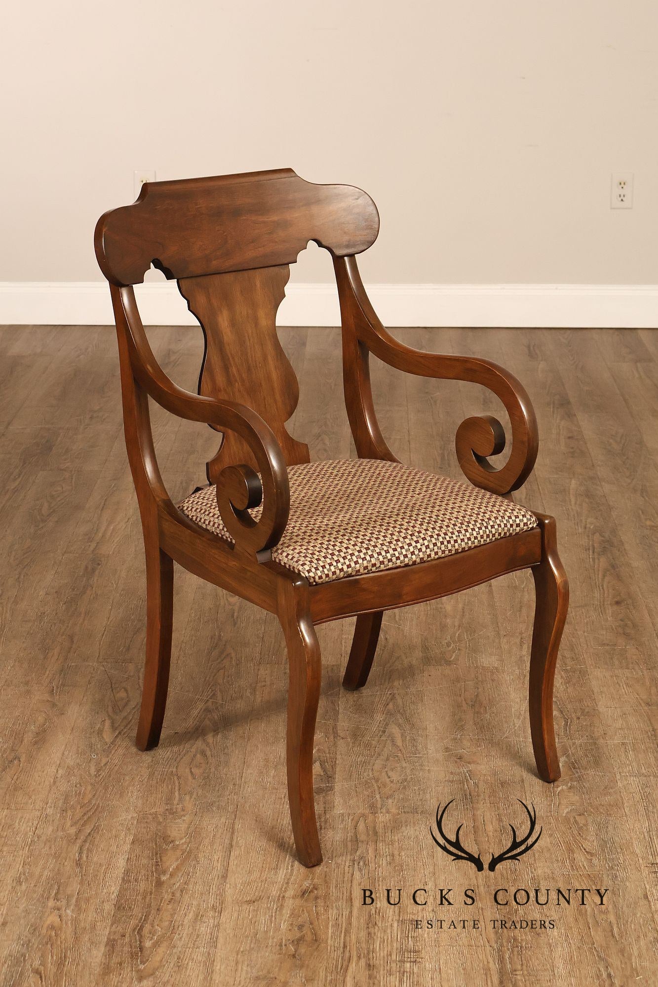 Pennsylvania House Empire Style Vintage Set Of Six Style Cherry Dining Chairs