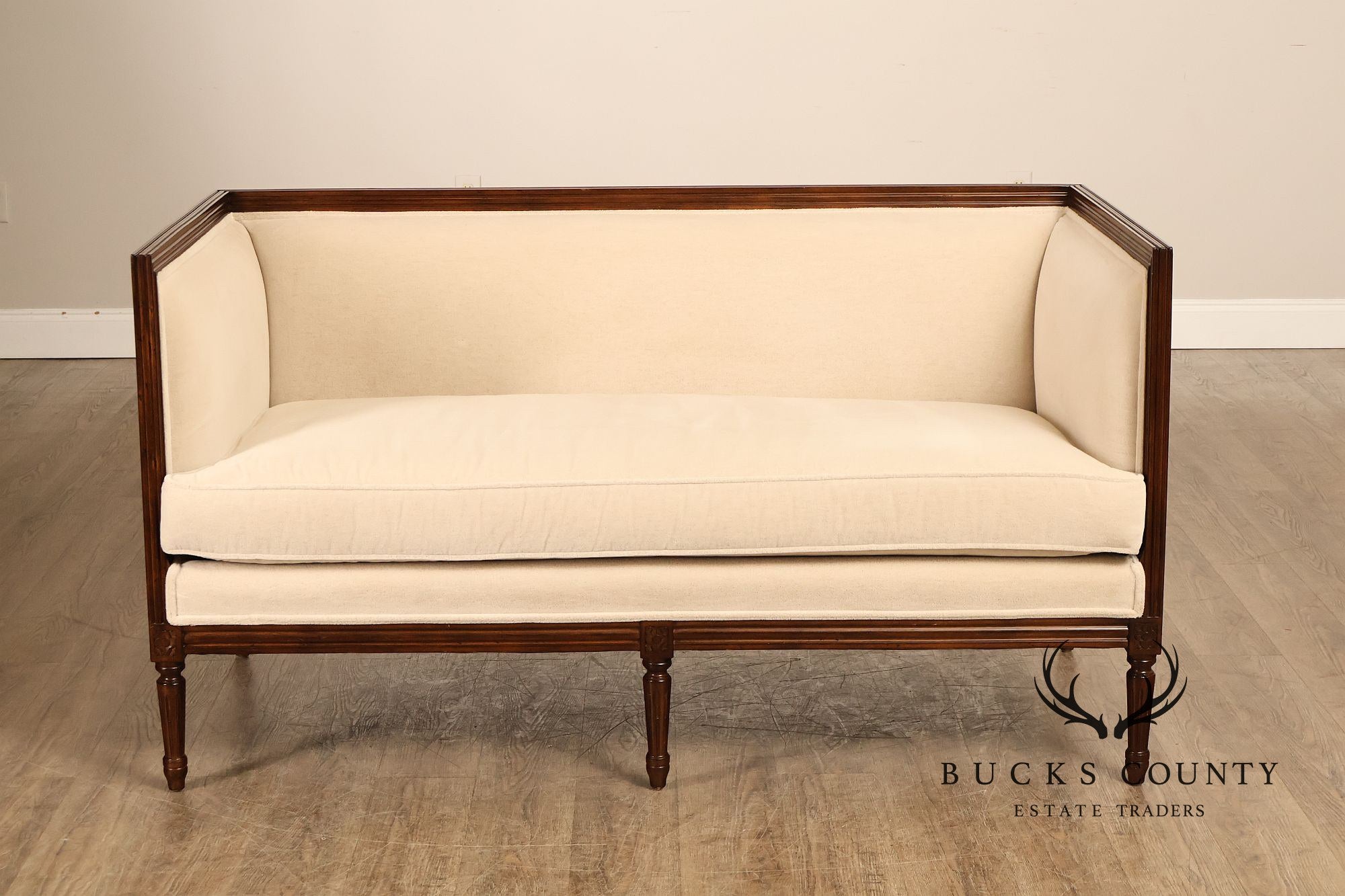 Edward Ferrell French Louis XVI Style Loveseat Sofa