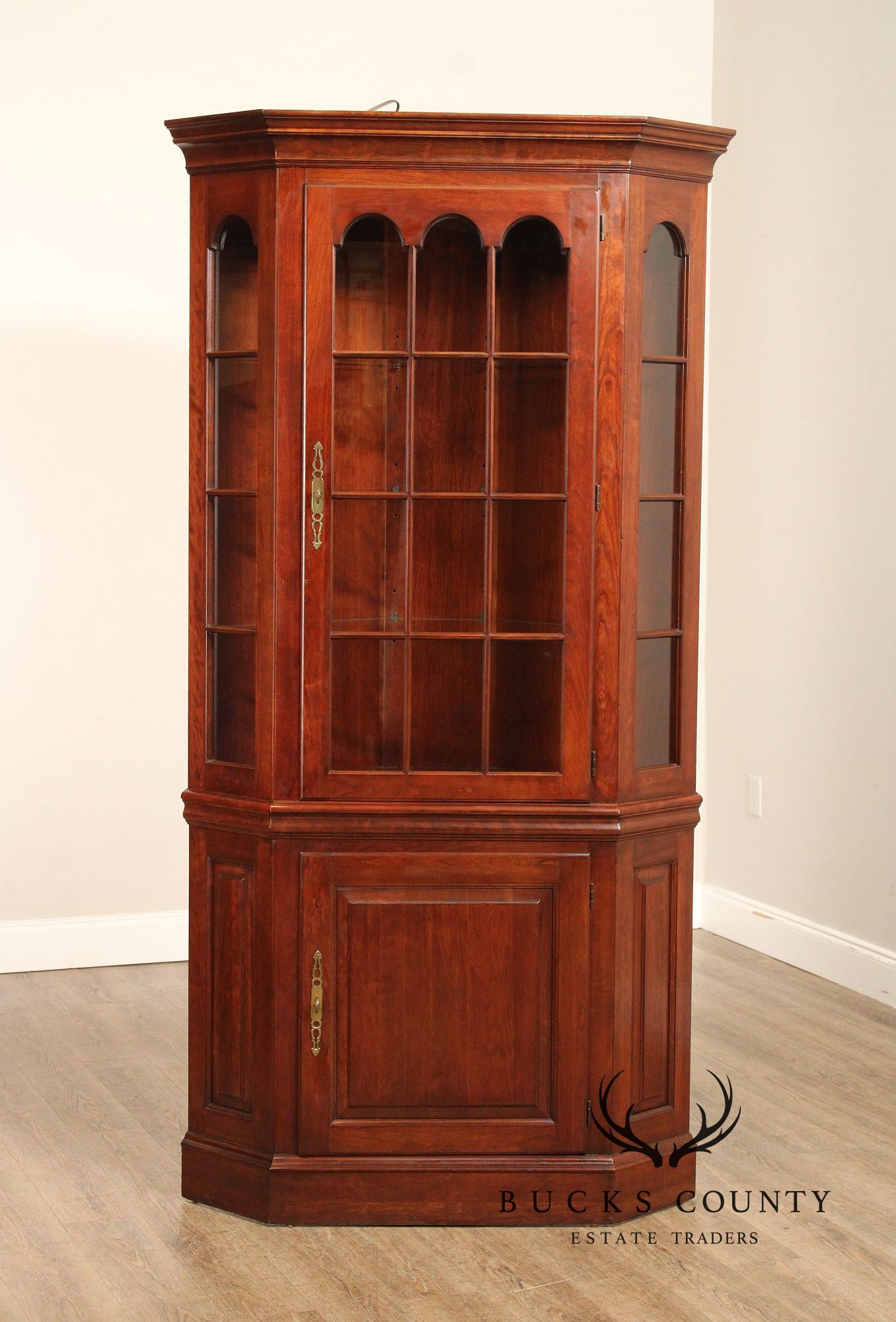 Pennsylvania House Cherry Corner Cabinet