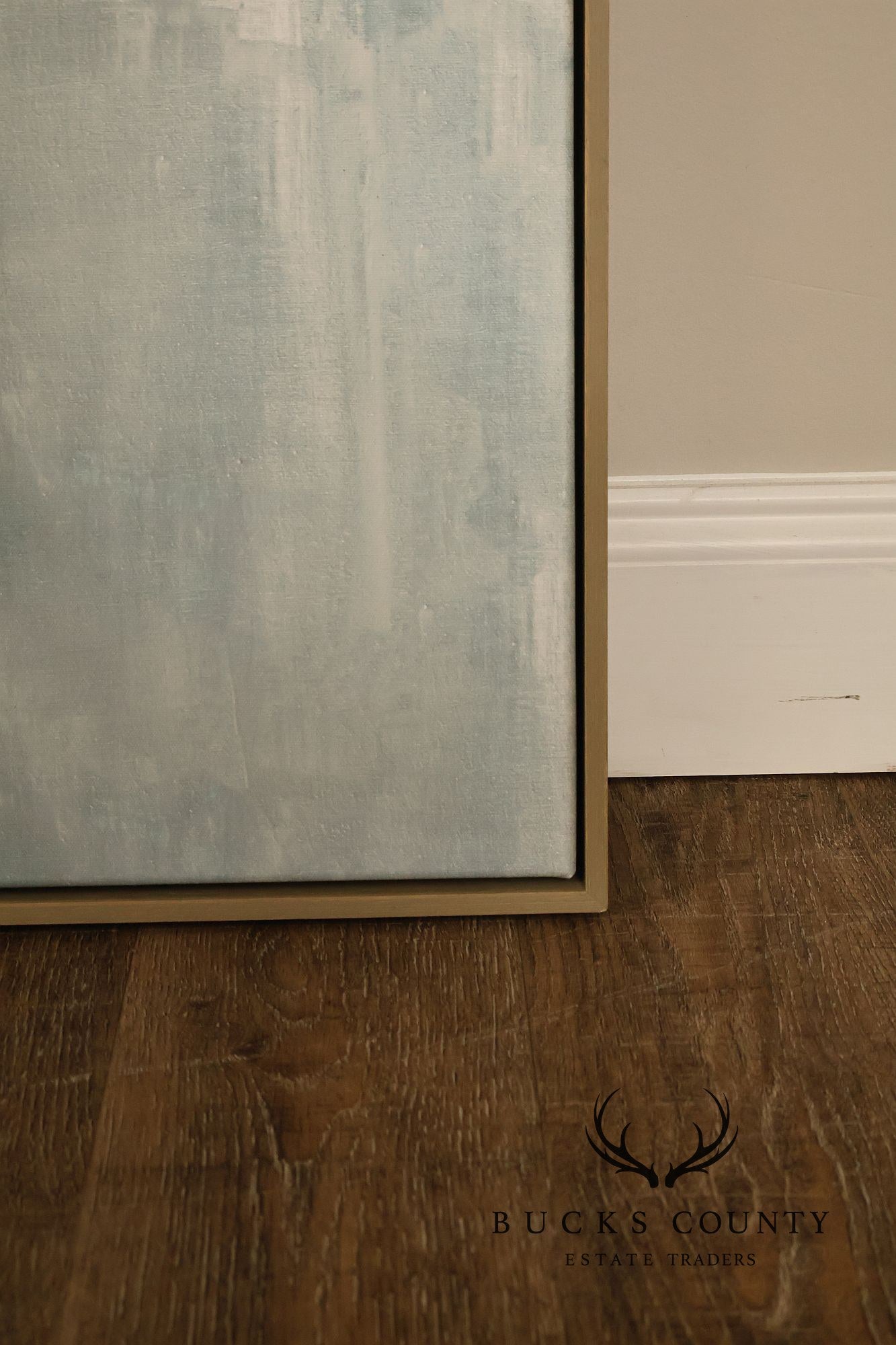 Abstract Ocean Landscape Painting, 'Off the Path'