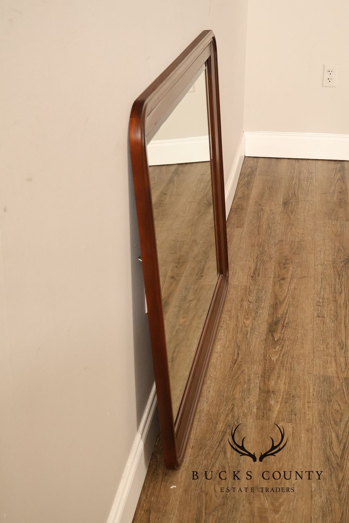 Kincaid Traditional Cherry Frame Wall Mirror