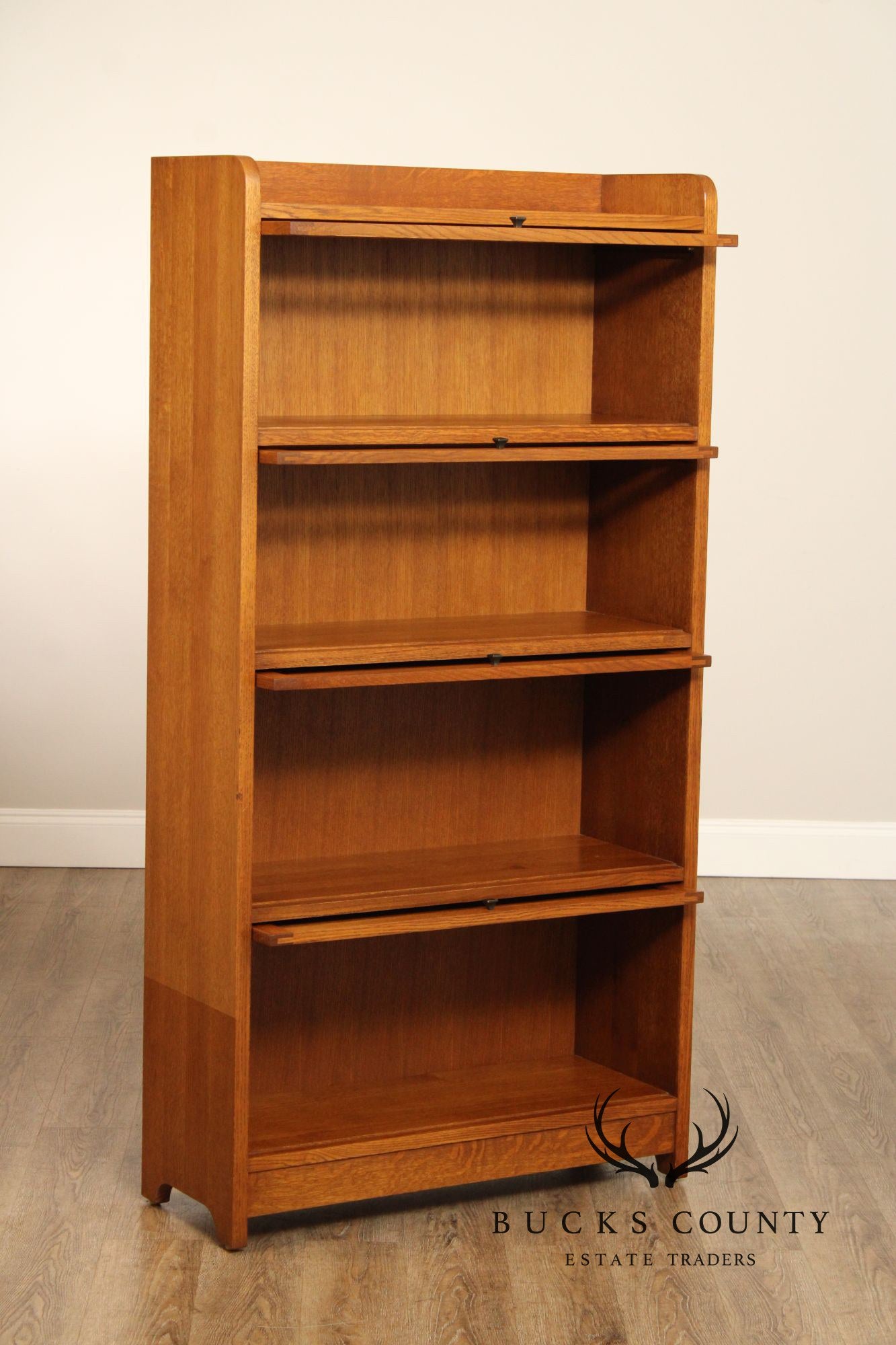 Stickley Mission Collection Oak Barrister Bookcase