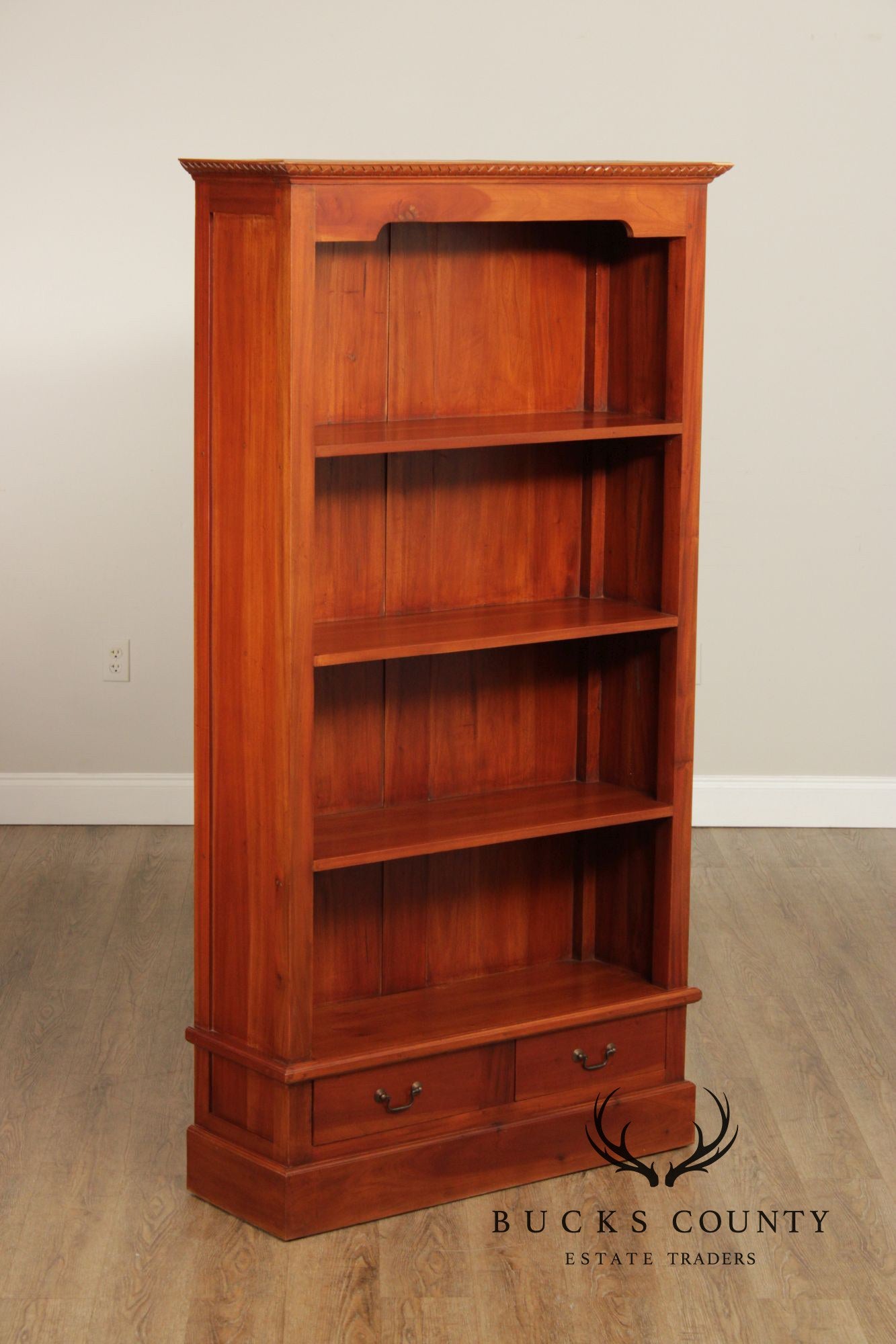 Traditional Bookcase With Drawers