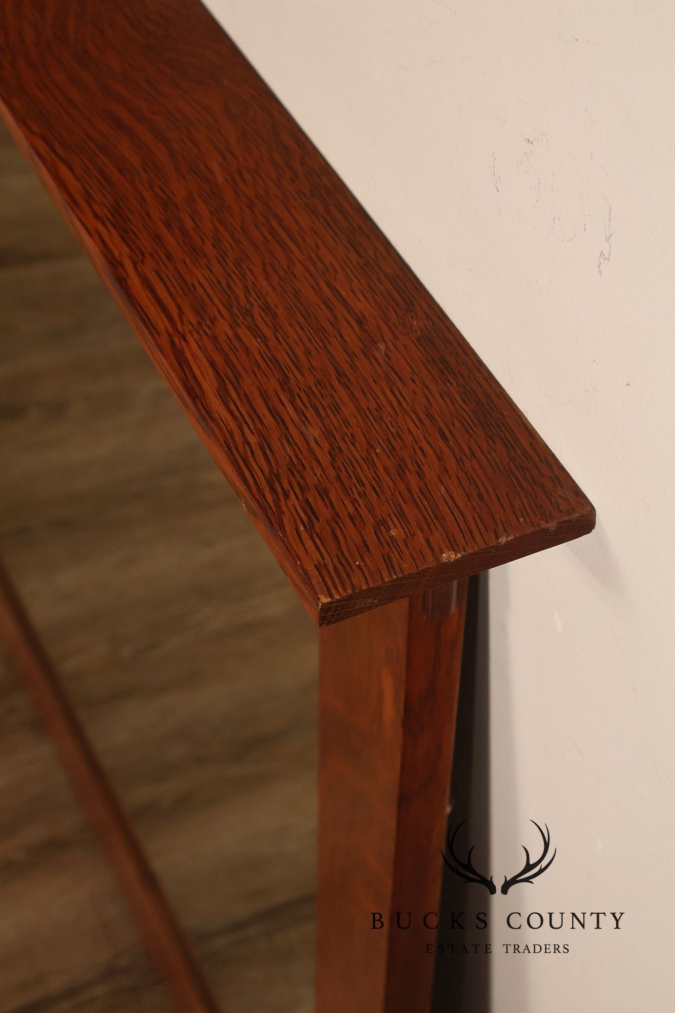 Stickley Mission Collection Oak Wall Mirror