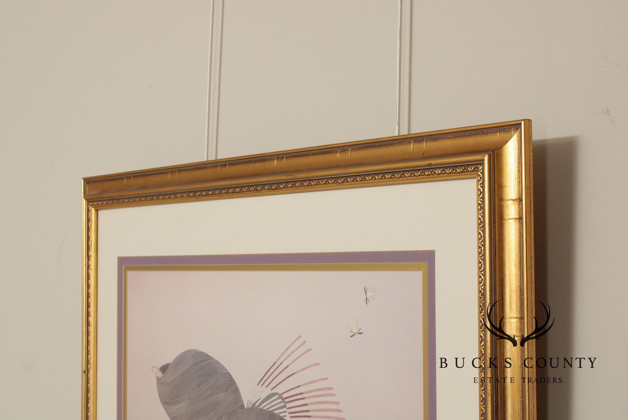 Vintage  Framed Print of a Japanese Woman