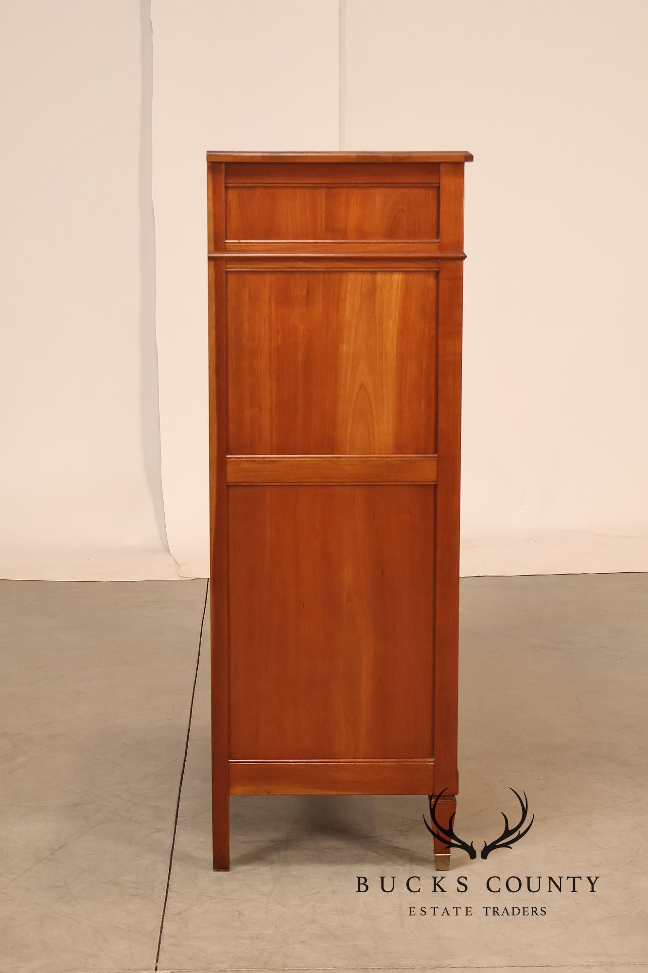 Kindel French Directoire Style Fruitwood High Chest