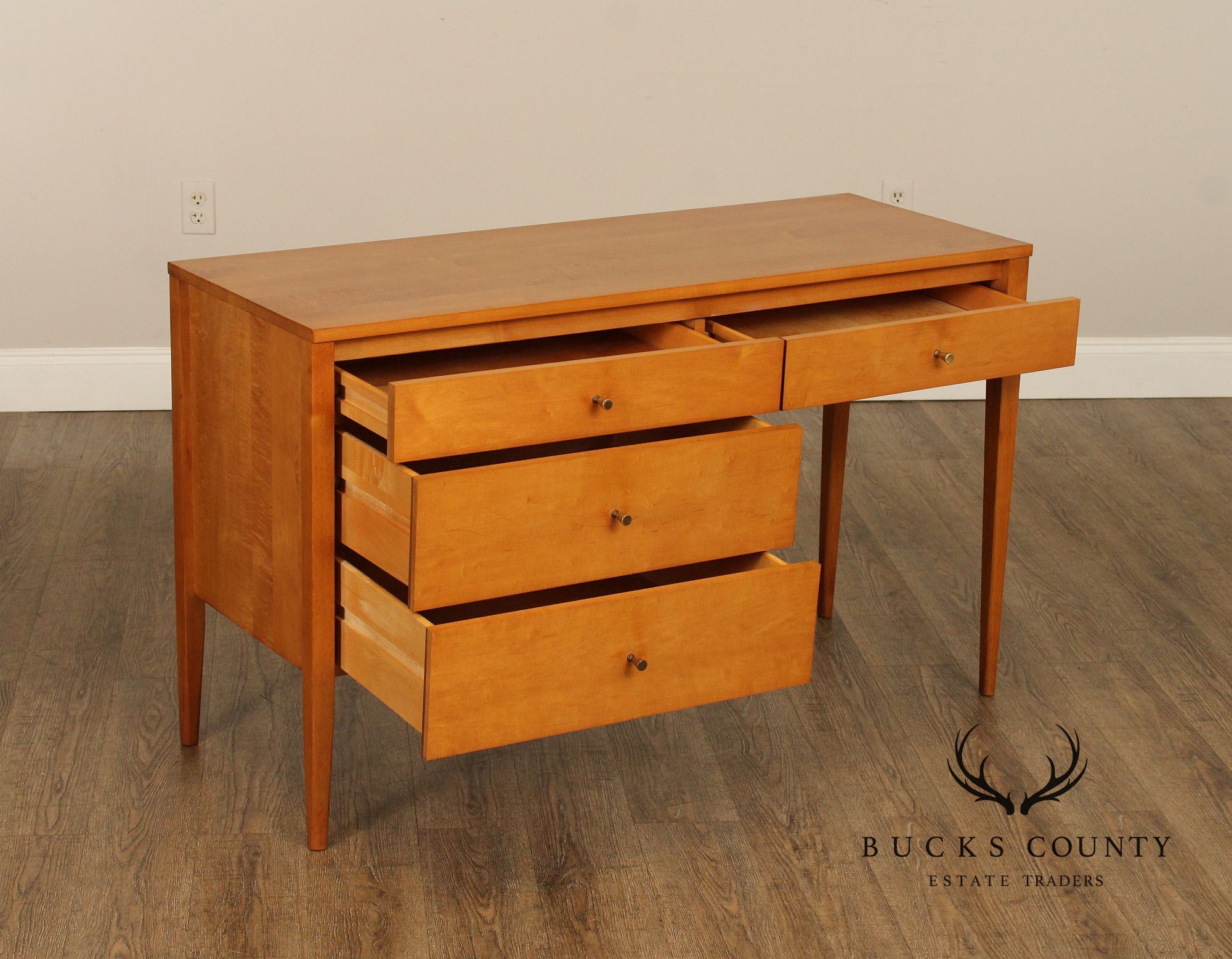 Paul McCobb Planner Group Mid-Century Modern Maple Writing Desk