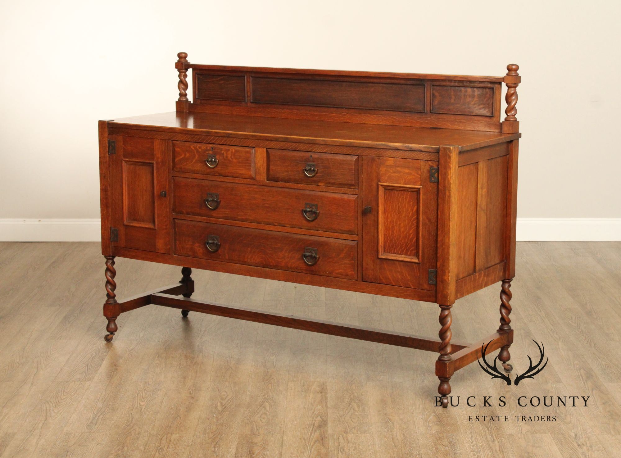 Stickley Brothers Antique Oak Sideboard