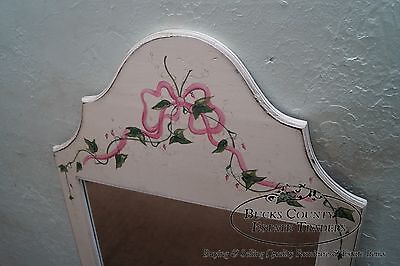 Hand Painted Venetian Andrea Davinci Braun Mirror