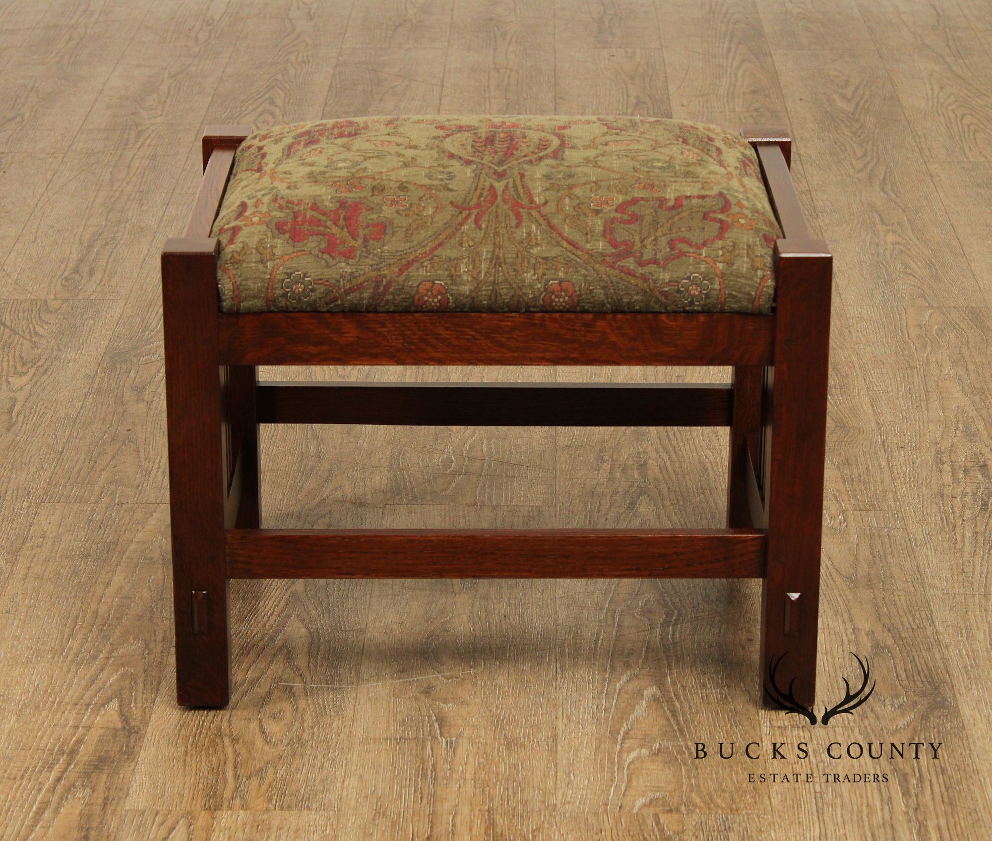 Stickley Mission Collection Oak Footstool