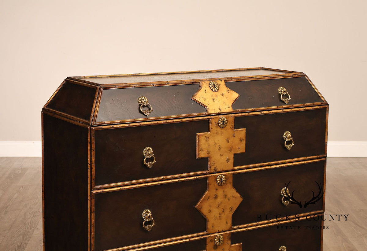 John-Richard European Crossroads Asian Chinoiserie Four-Drawer Chest