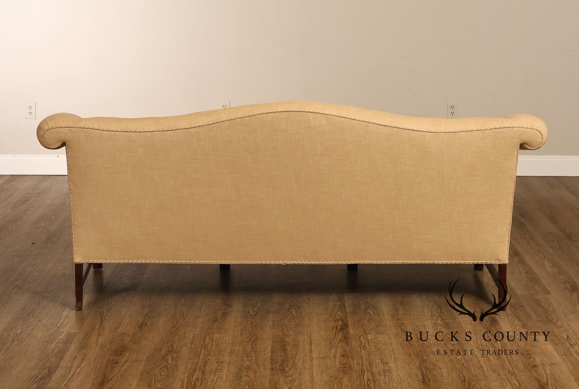 Hickory Chair Chippendale Style Camelback Sofa