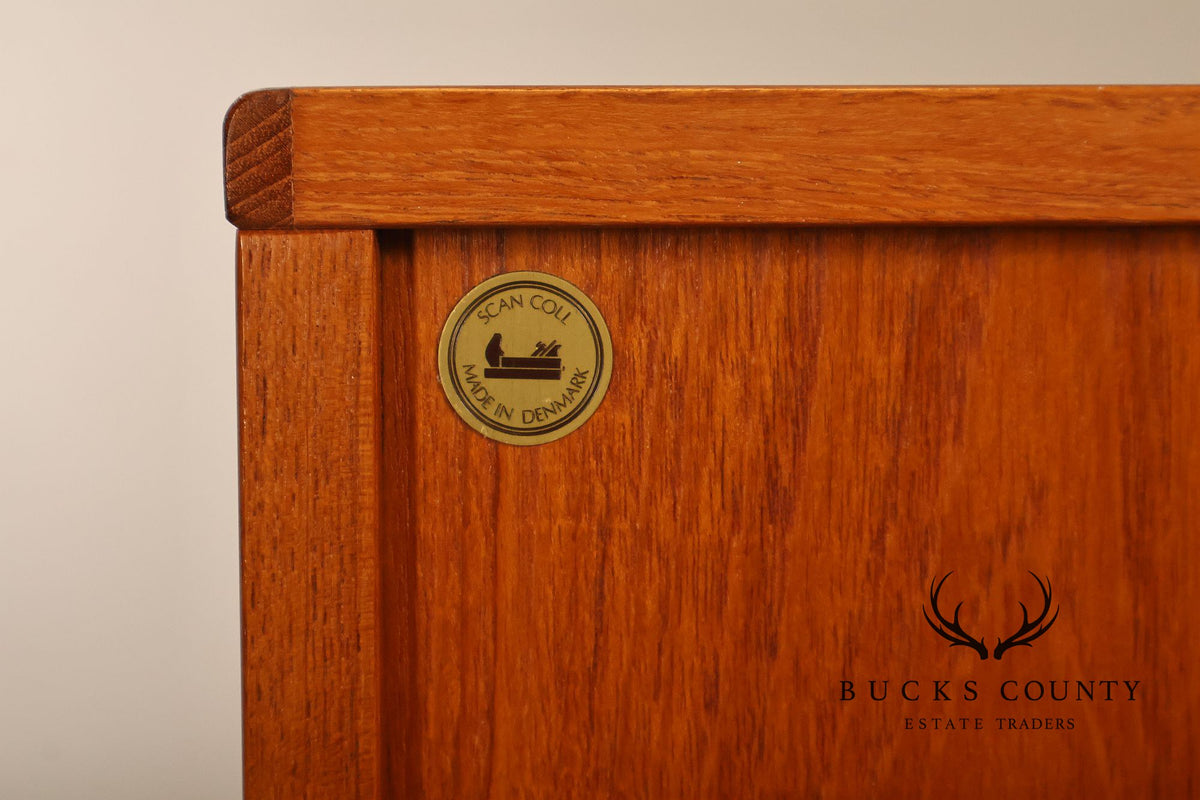 Scan Coll Danish Modern Teak Gentlemen’s Chest
